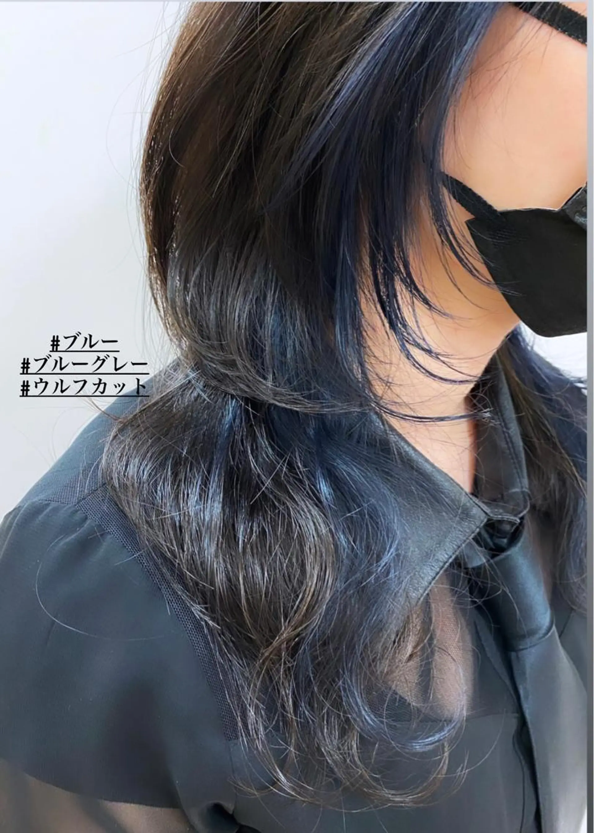 ミディアム ウルフカット カット 高橋恵🌈生え癖改善 ウルフ/レイヤーのヘアスタイル