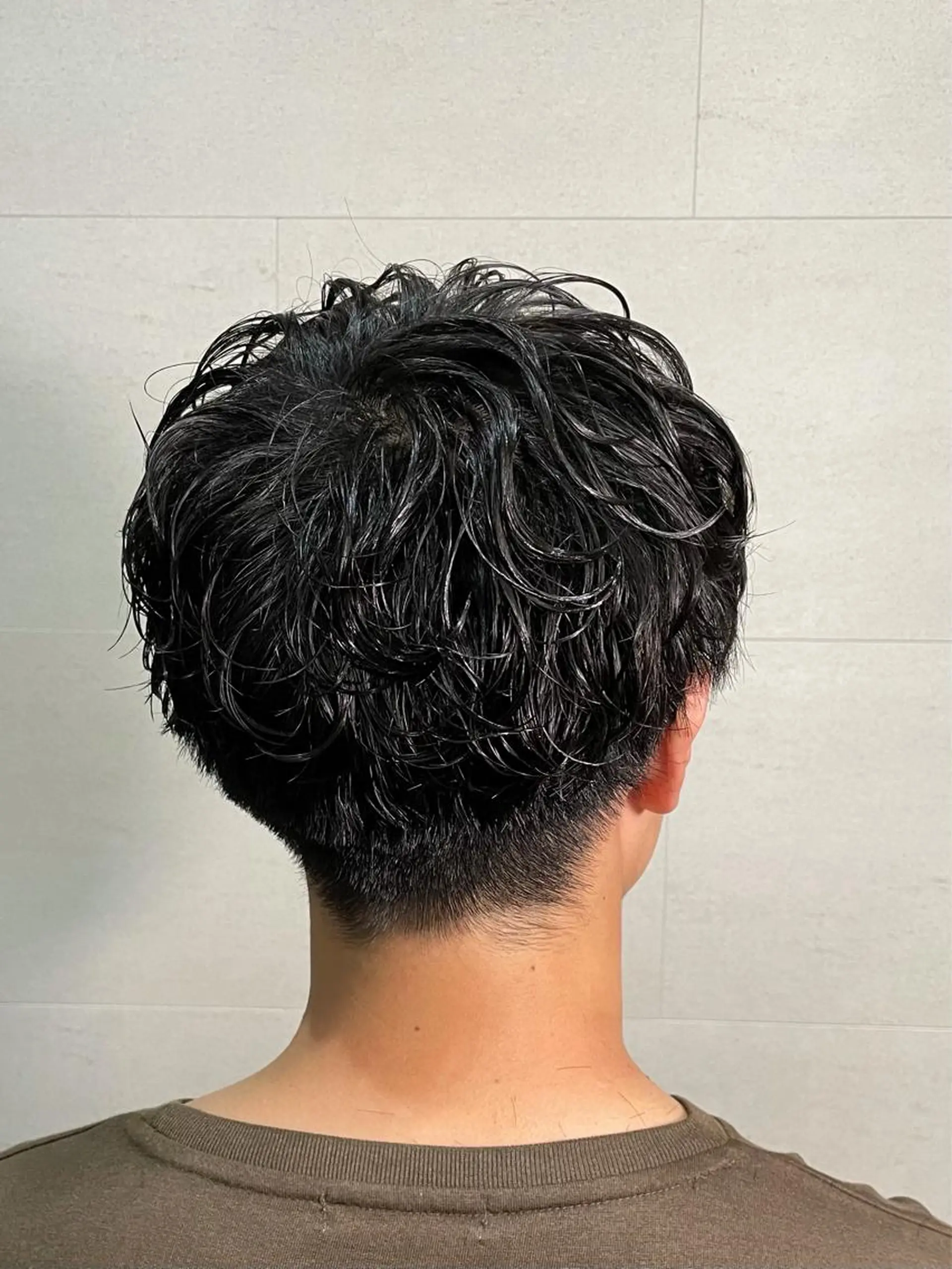 ショート メンズ マッシュ メンズパーマ 無料メンズカット💈 遠山泰輝のヘアスタイル