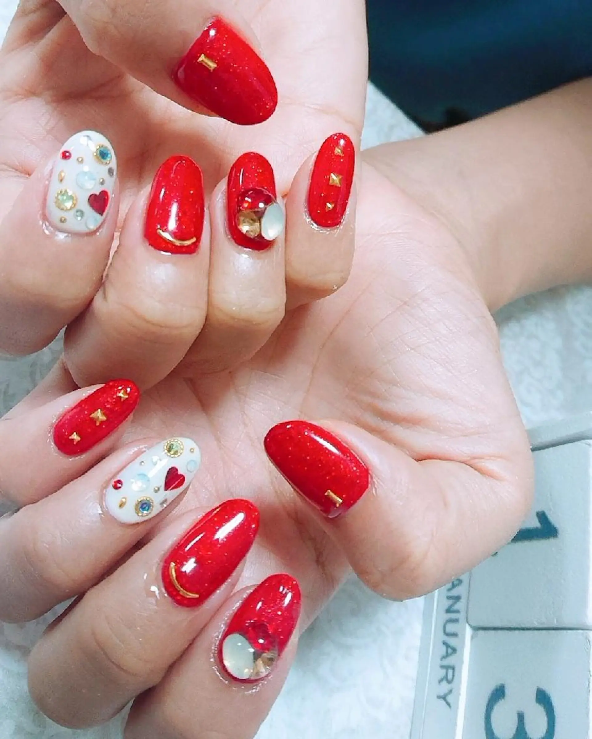 ネイル ハート JEWEL nailのネイルデザイン