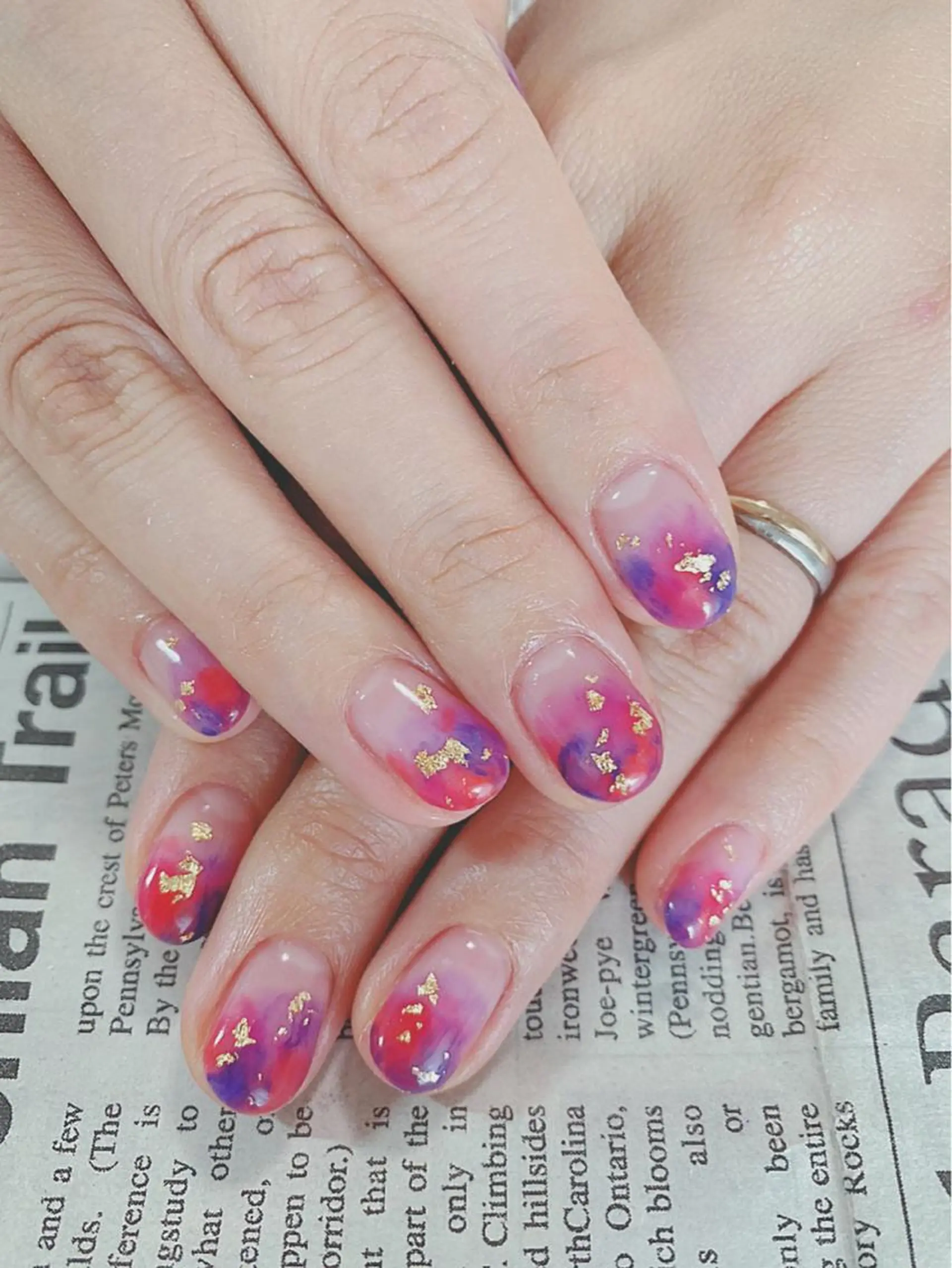 ネイル ハンドネイル ハンドケア 森山 舞のネイルデザイン