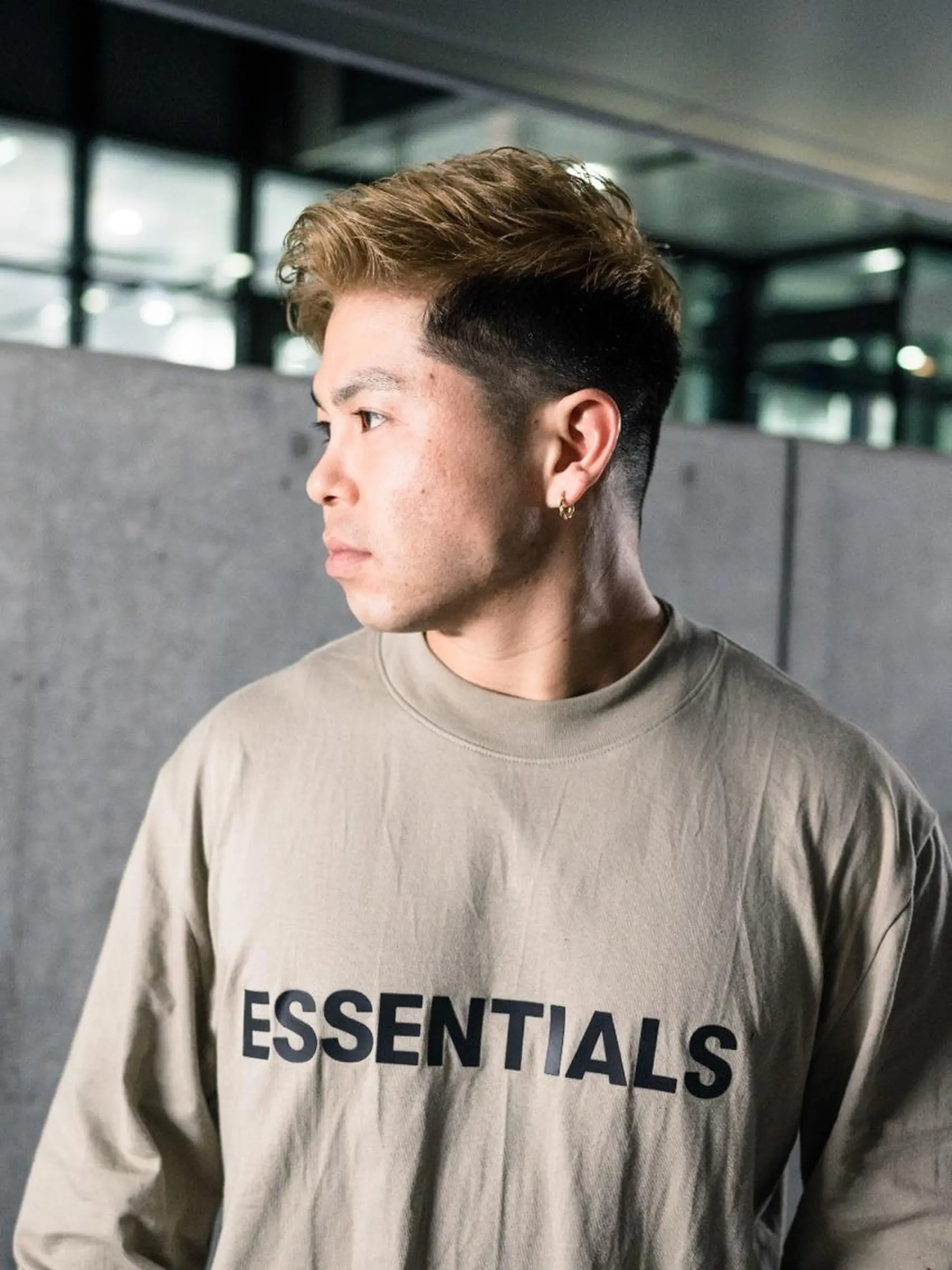 ショート カラー メンズ 大泉 和也のヘアスタイル