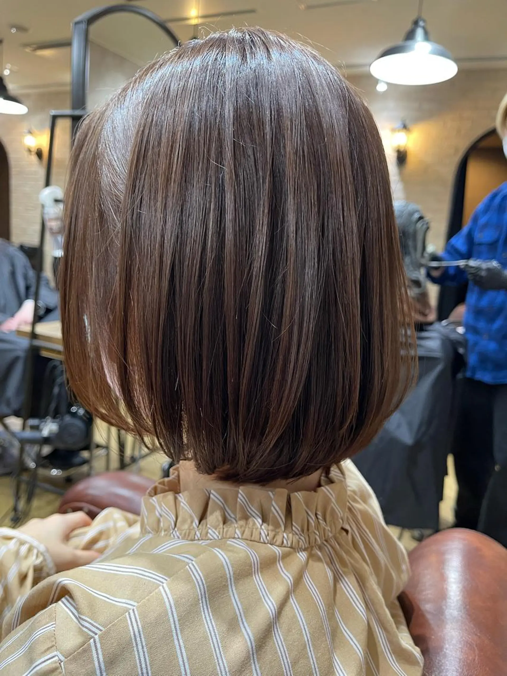 ショート カット ヘアカラー トリートメント antica YOSHIのヘアスタイル