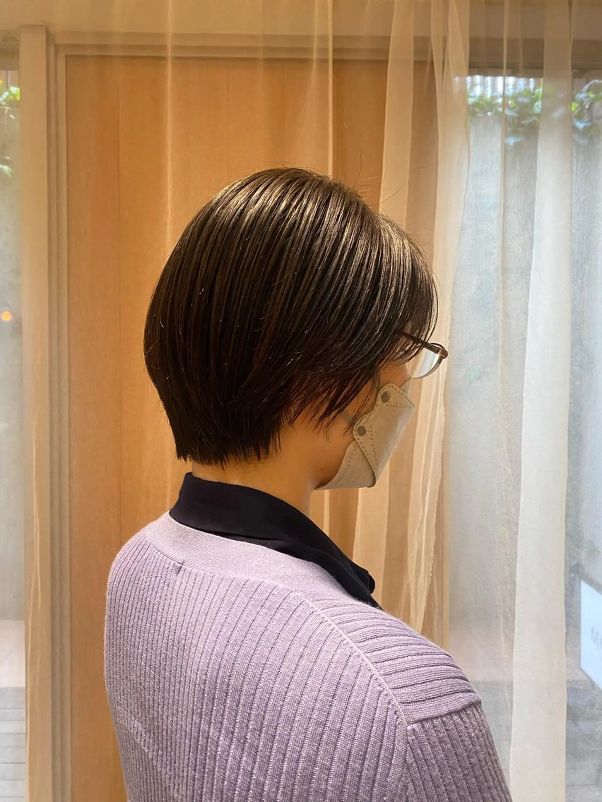 ショート 大人可愛い♡コテ巻き パーマ🌼杉田 萌恵のヘアスタイル