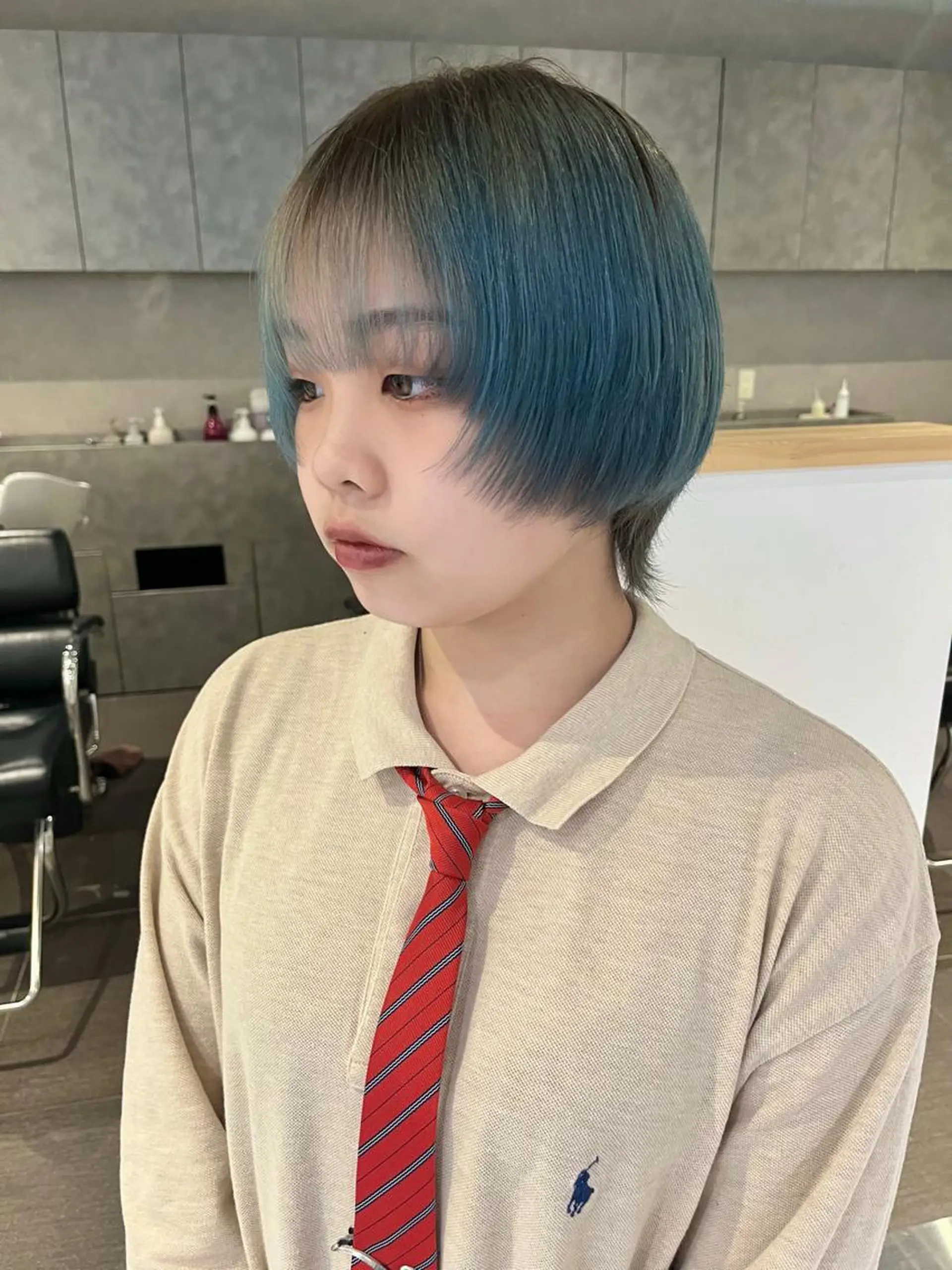 ショート ショートボブ ボブ ショートヘア カット 桃果 momokaのヘアスタイル