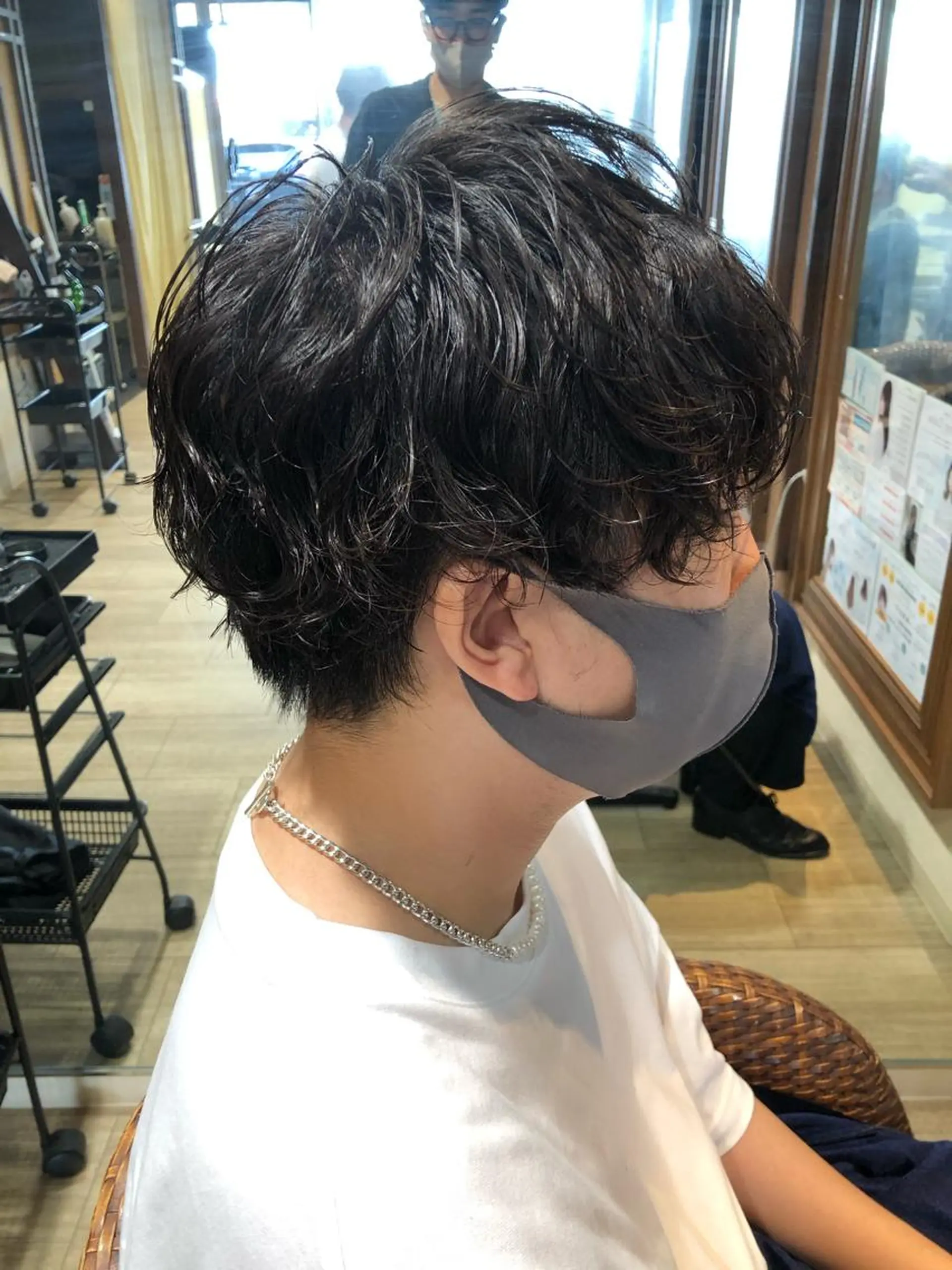 ショート パーマ メンズ パーマ/ハイトーン スパイキー/神田正紀のヘアスタイル