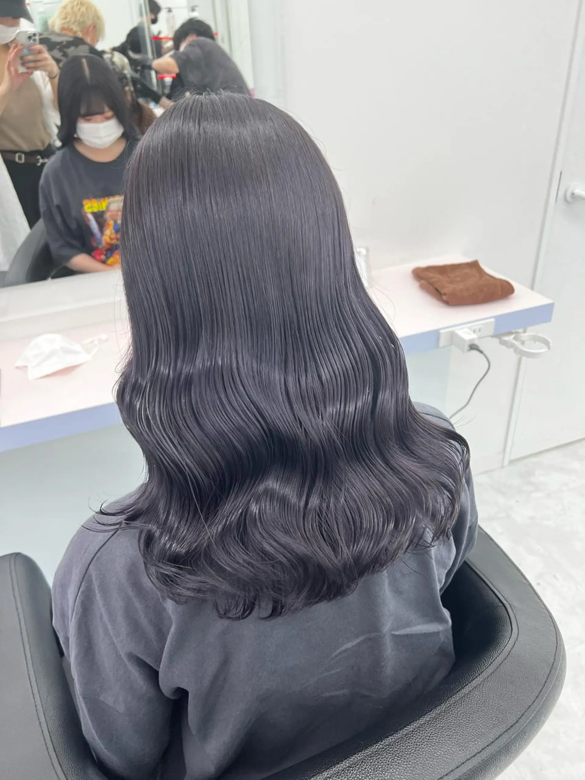 セミロング ヘアカラー トリートメント ヘッドスパ ヘアセット 🎨ブリーチ職人 店長Takaya🎨のヘアスタイル