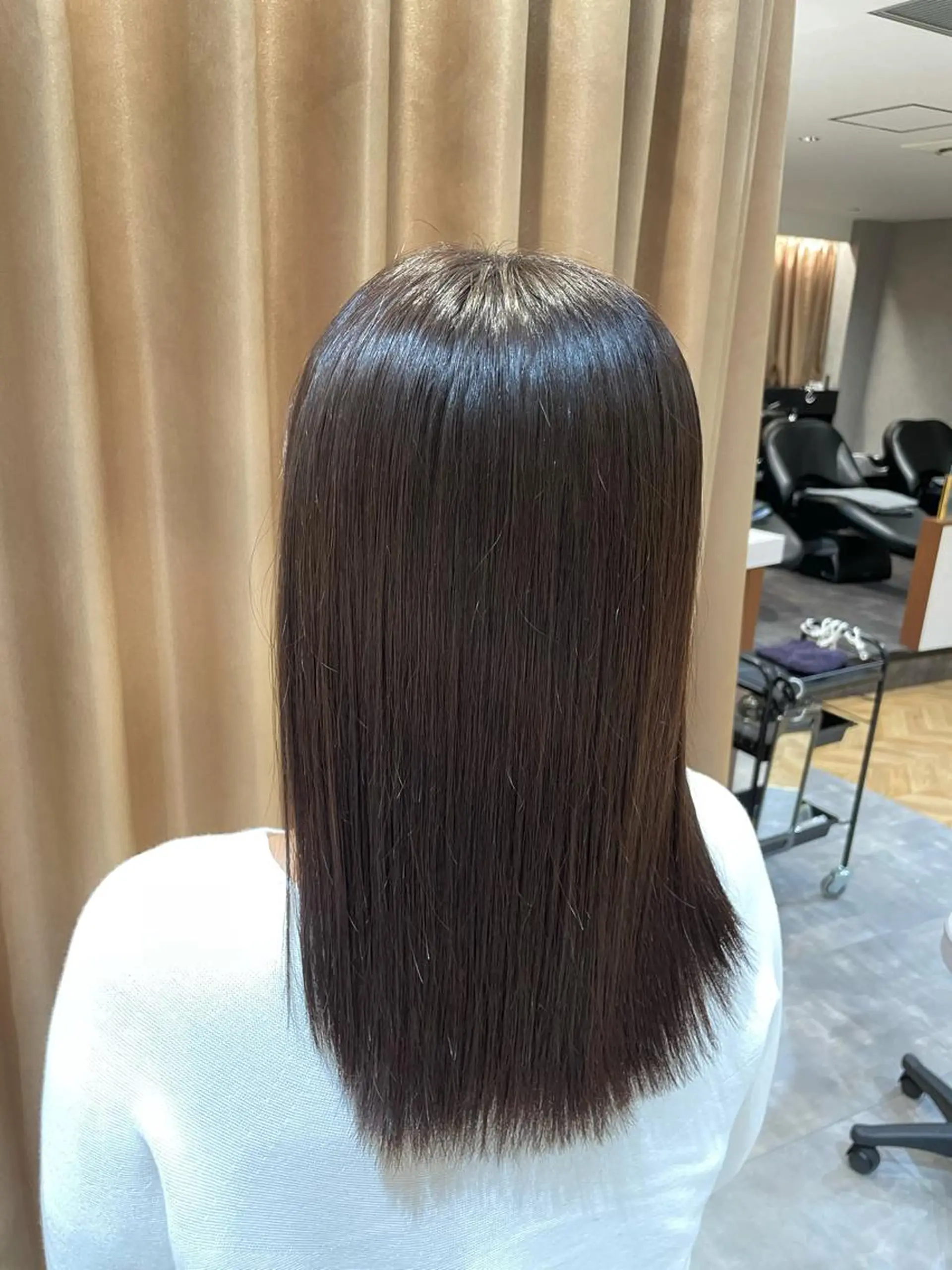 ミディアム トリートメント Lond  mare 🦋ayana🦋のヘアスタイル