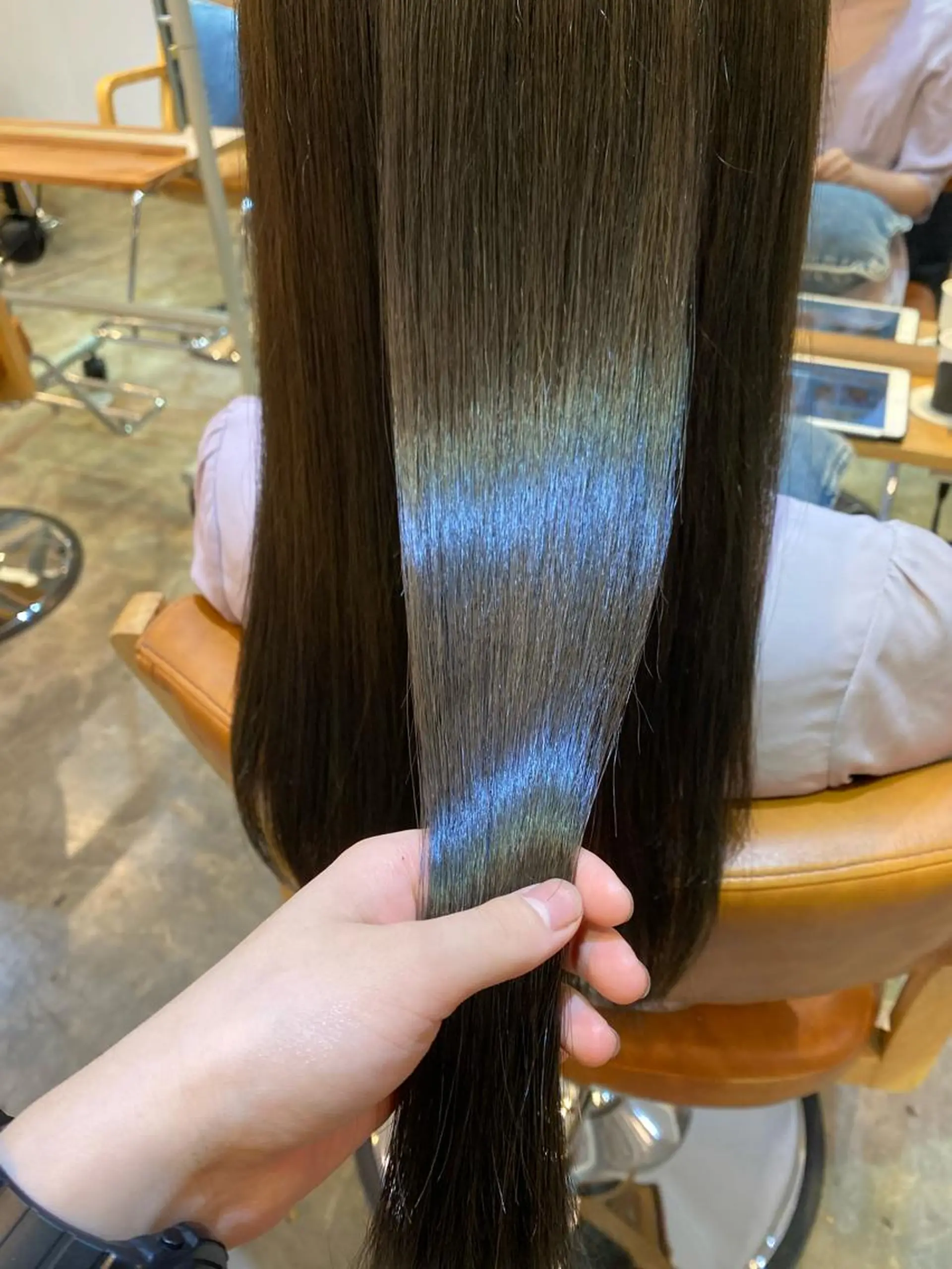 ロング カラー やまぐち あやみのヘアスタイル