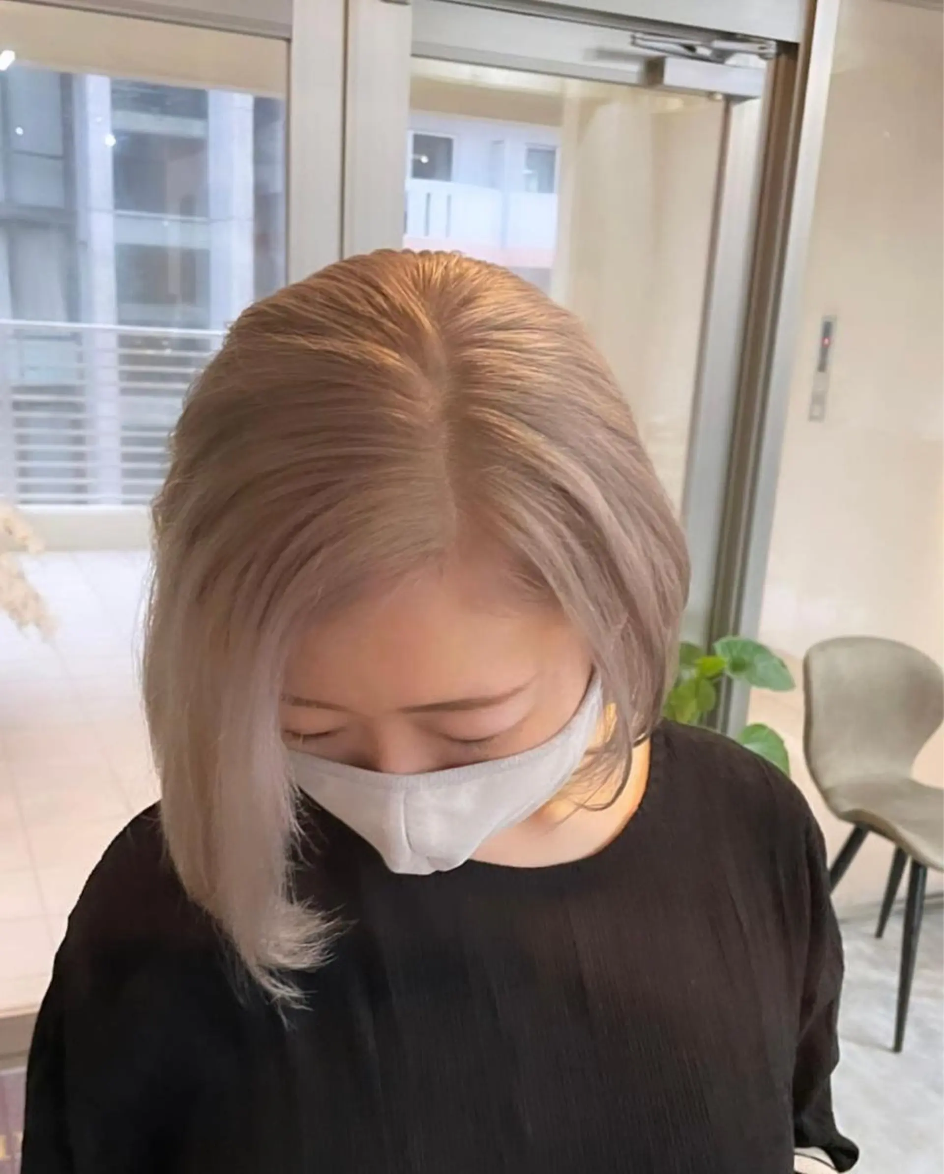 ショート andKおもろまち店 艶ダブルカラー✨のヘアスタイル
