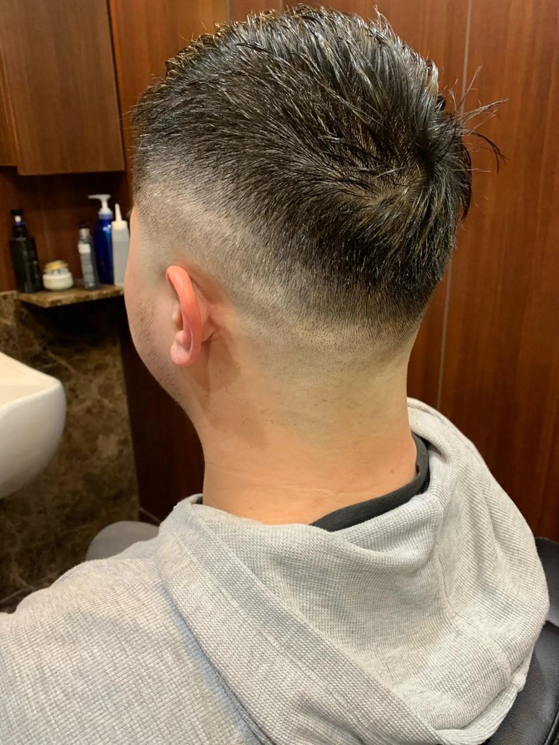 ショート メンズ 羽木 隆徒のヘアスタイル