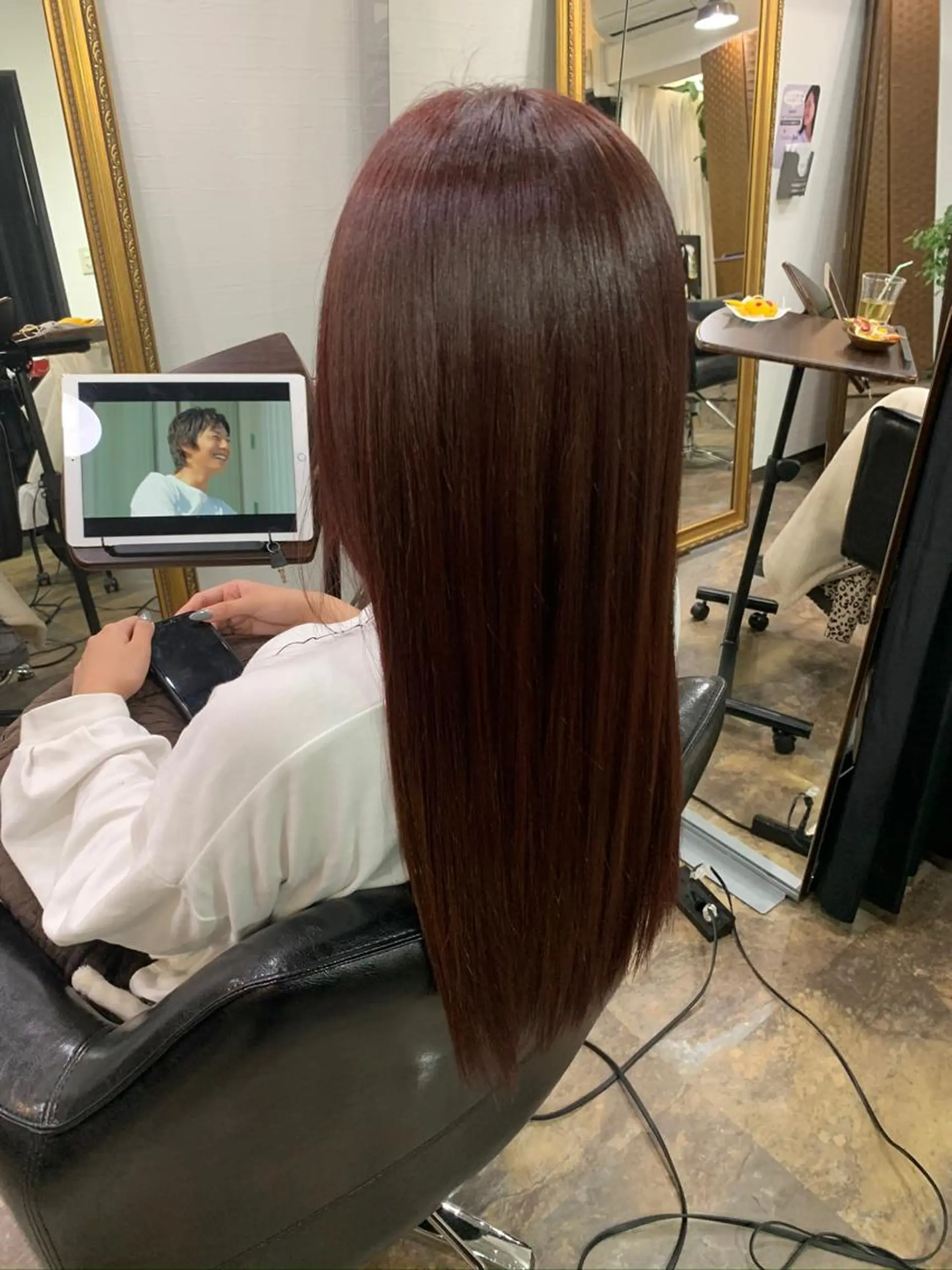 ロング カラー 渋谷宮益坂 omoのヘアスタイル