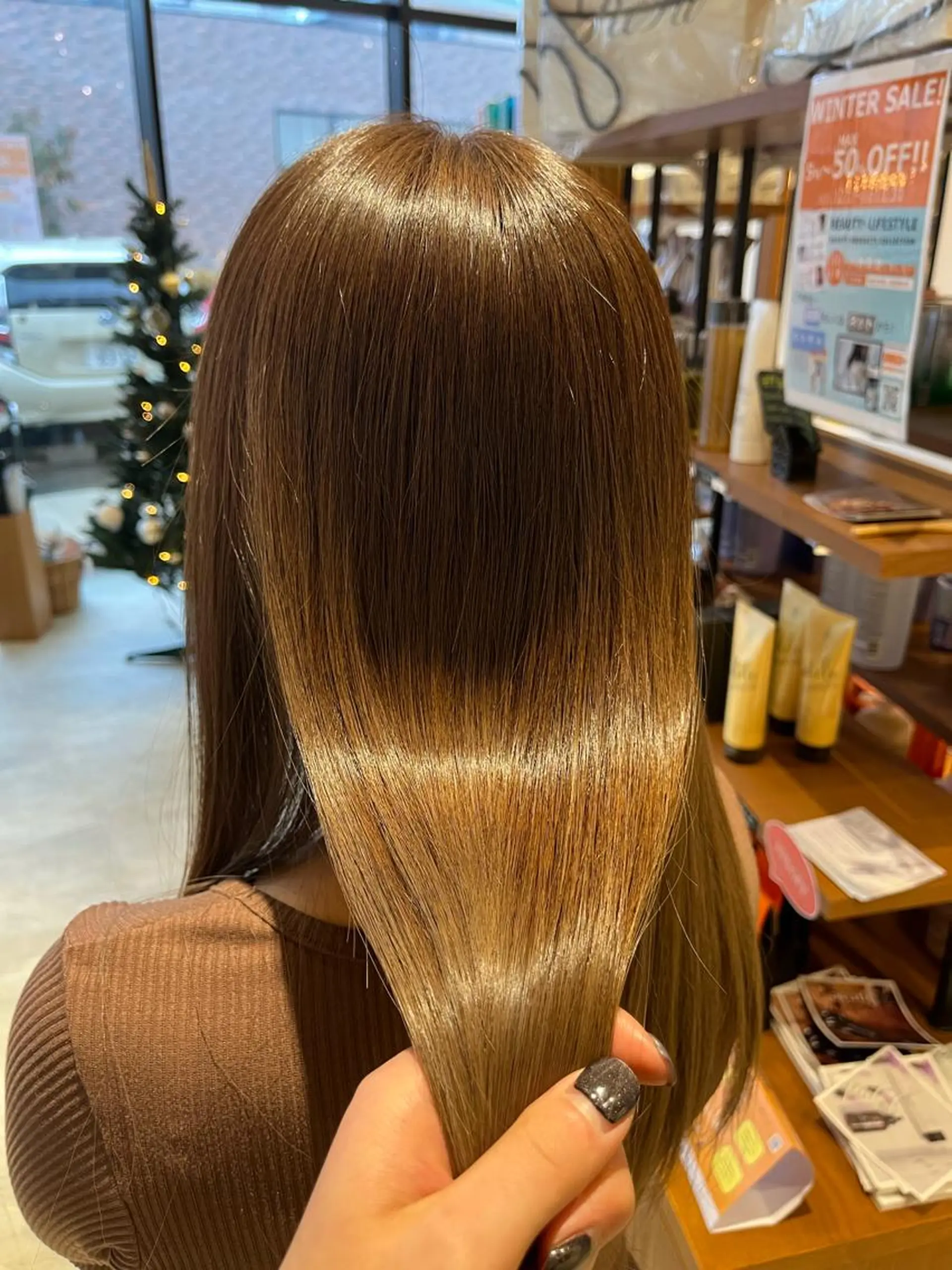 セミロング 角田 琉希也のヘアスタイル