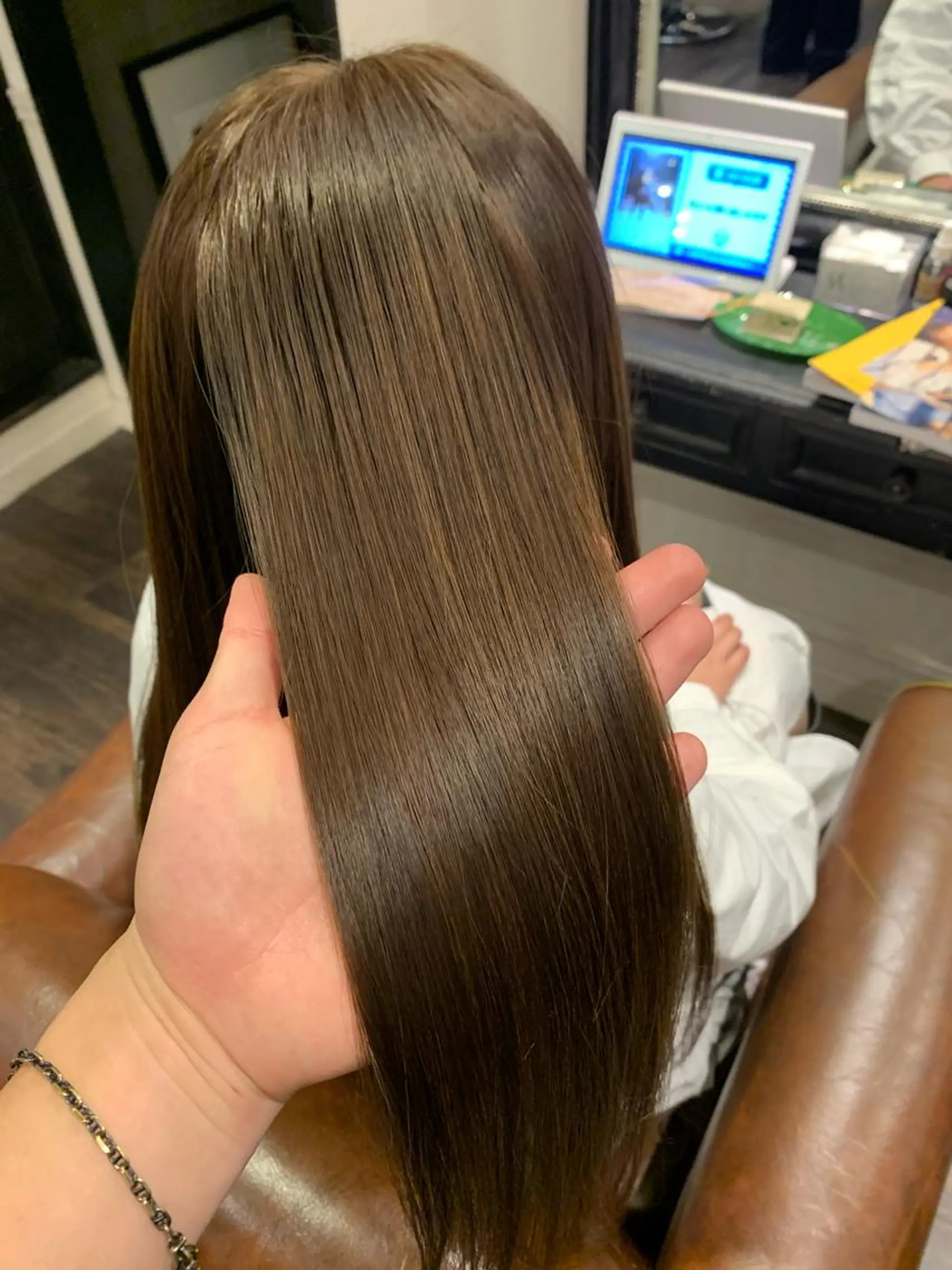 ロング 藤原 陽一郎のヘアスタイル