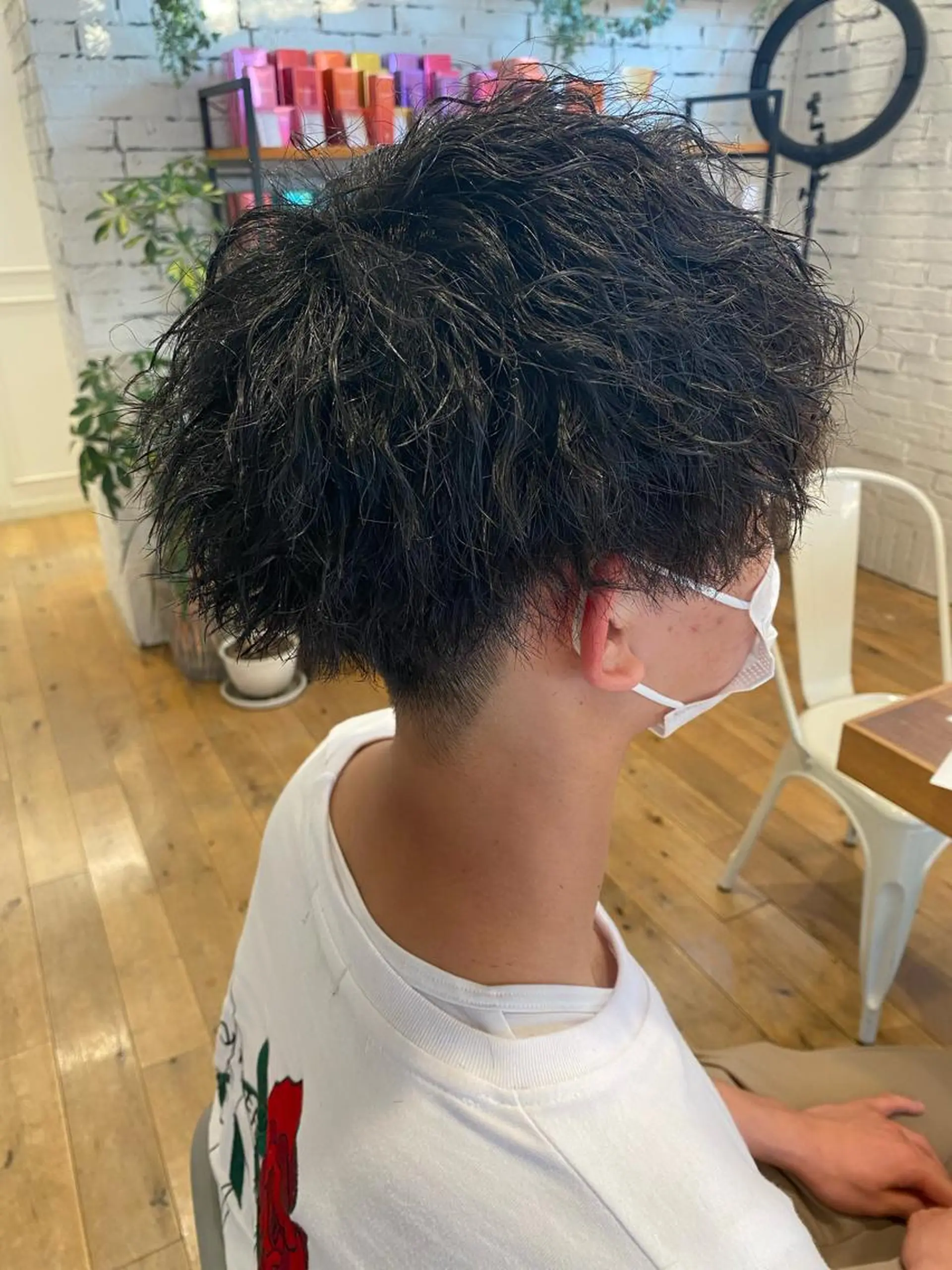 パーマ メンズ メンズパーマ メンズツイストパーマ ツイストパーマ 前田 輝のヘアスタイル