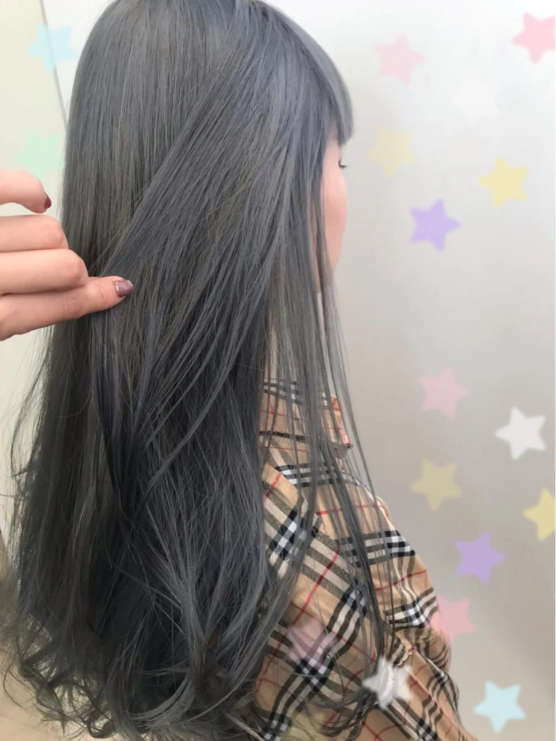 ミディアム カラー ブリーチ 新宿駅近♡個室 ♡関口三都季🌜のヘアスタイル