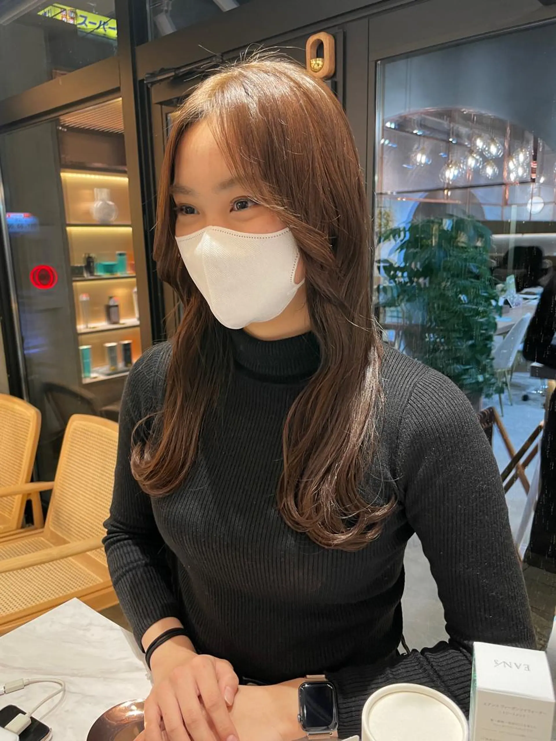 ロング カラー レイヤー/韓国ヘア 縮毛矯正🫧鈴木颯のヘアスタイル