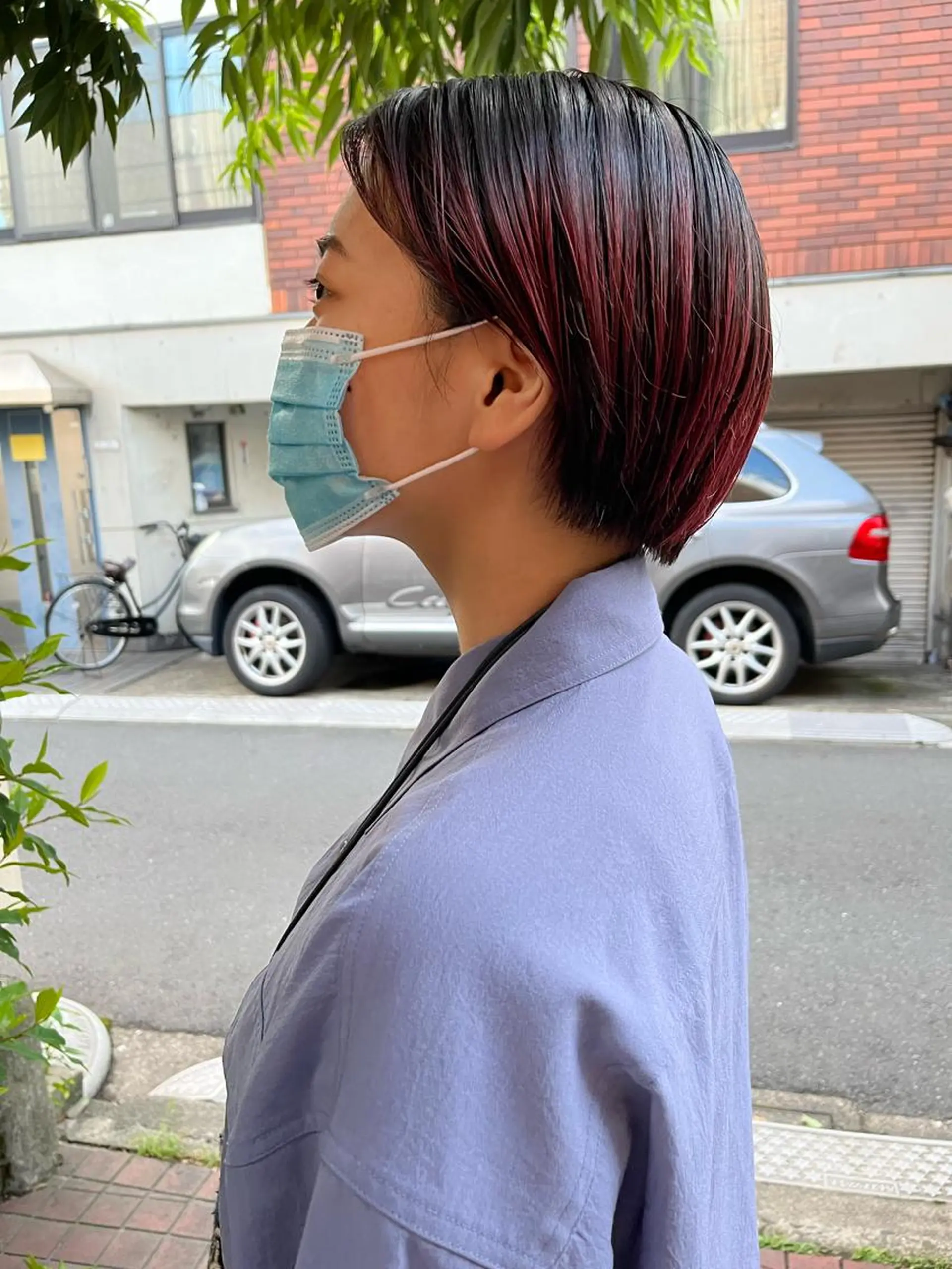 ショート カラー eri kinjoのヘアスタイル