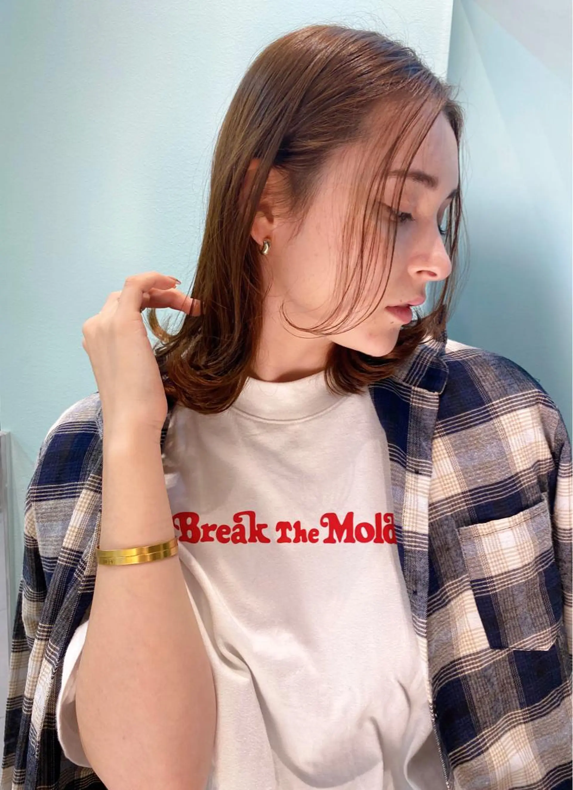 ショート カラー カット ヘアカラー トリートメント 岡野 静華のヘアスタイル