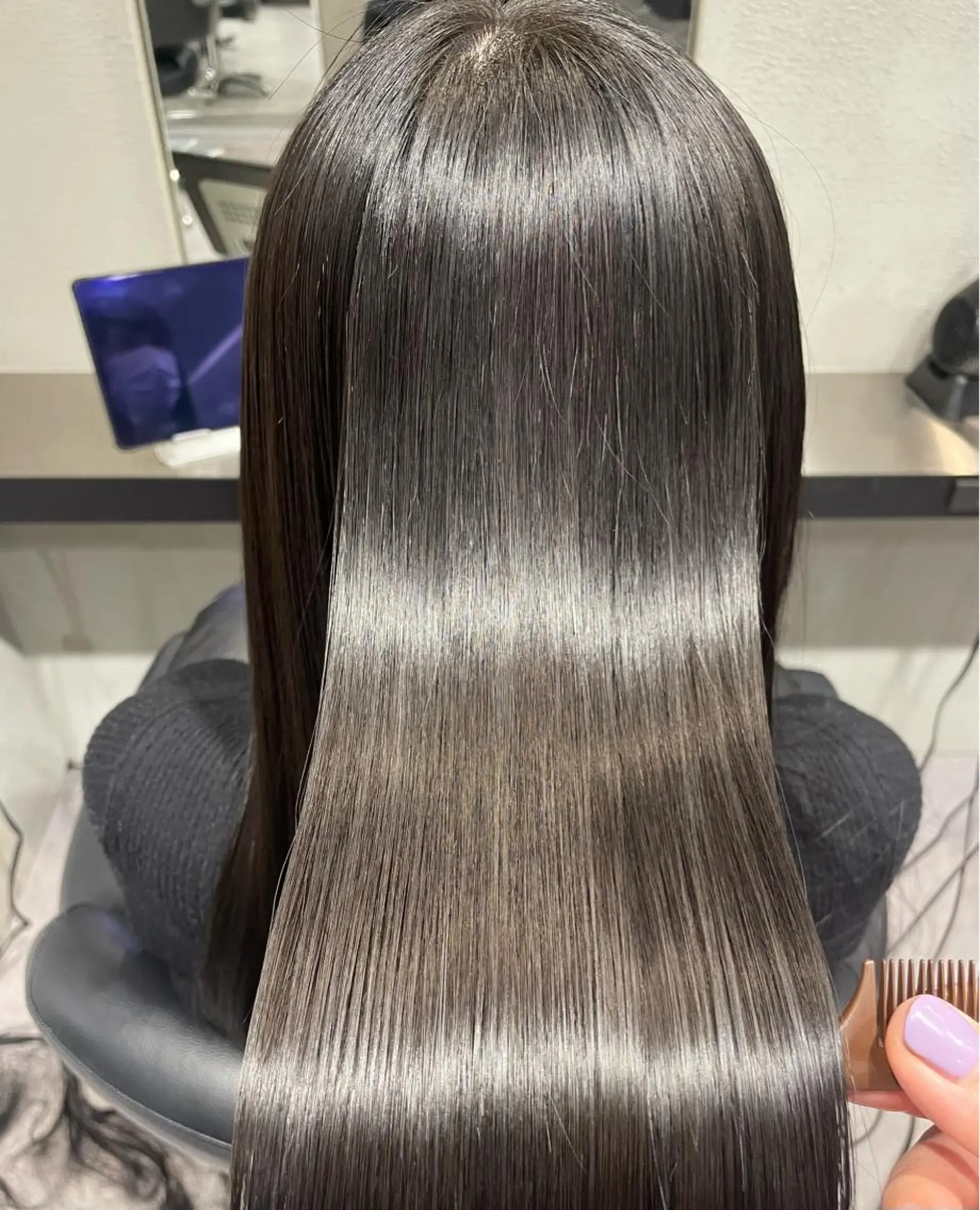 セミロング カラー トリートメント 🌈ウルトワ水素 髪質改善naru🌈のヘアスタイル