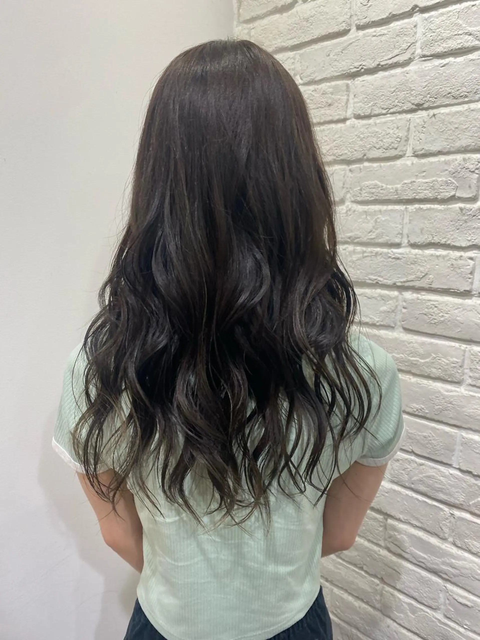 セミロング カラー ヘアアレンジ キッズ ネイル マツエク・マツパ アイブロウ merc.🌿✨ いとうりかのヘアスタイル