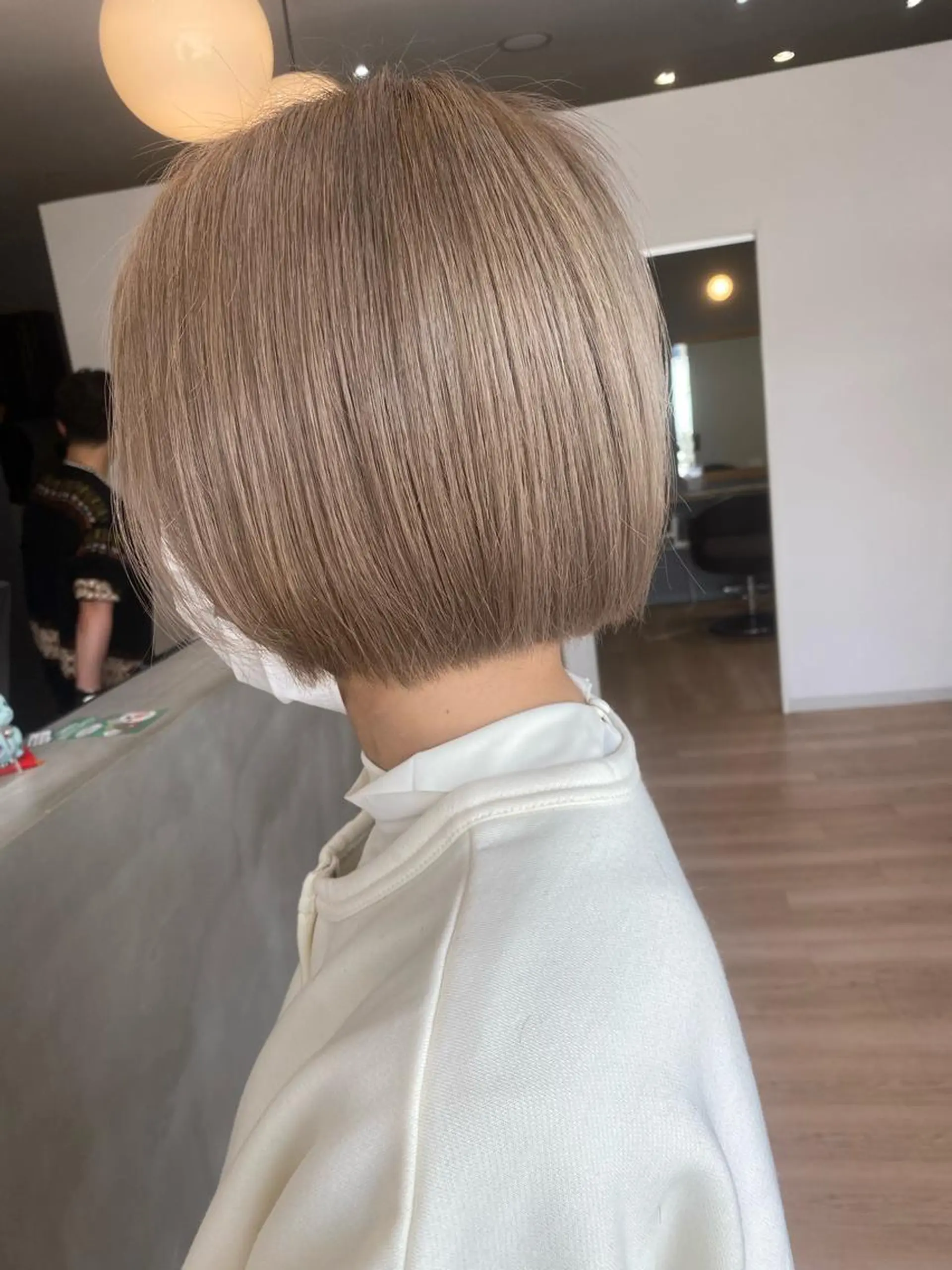 ショート カラー ヘアカラー トリートメント 鍵谷 公宏のヘアスタイル