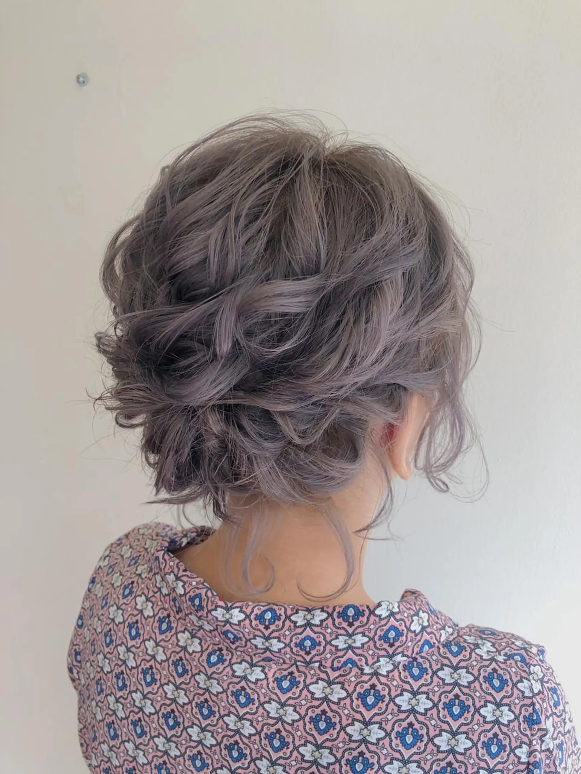 ミディアム ヘアアレンジ 菅 翔太のヘアスタイル