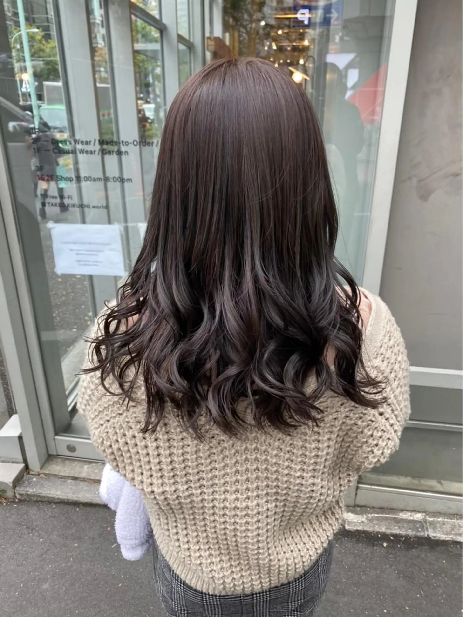 ロング カラー ブリーチなし暖色 💗AKARI💗のヘアスタイル