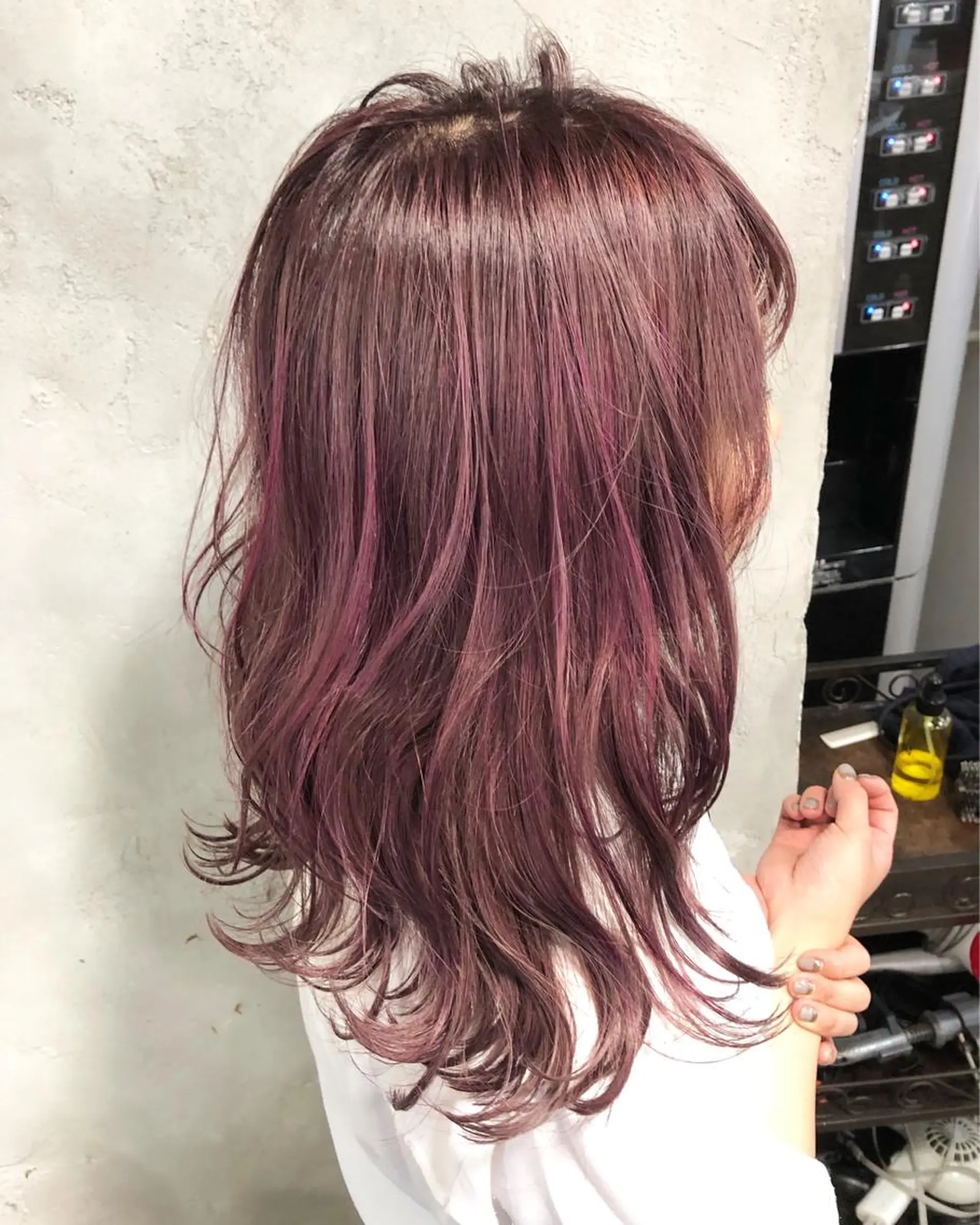 ミディアム カラー ヘアアレンジ 遠藤 拓馬のヘアスタイル