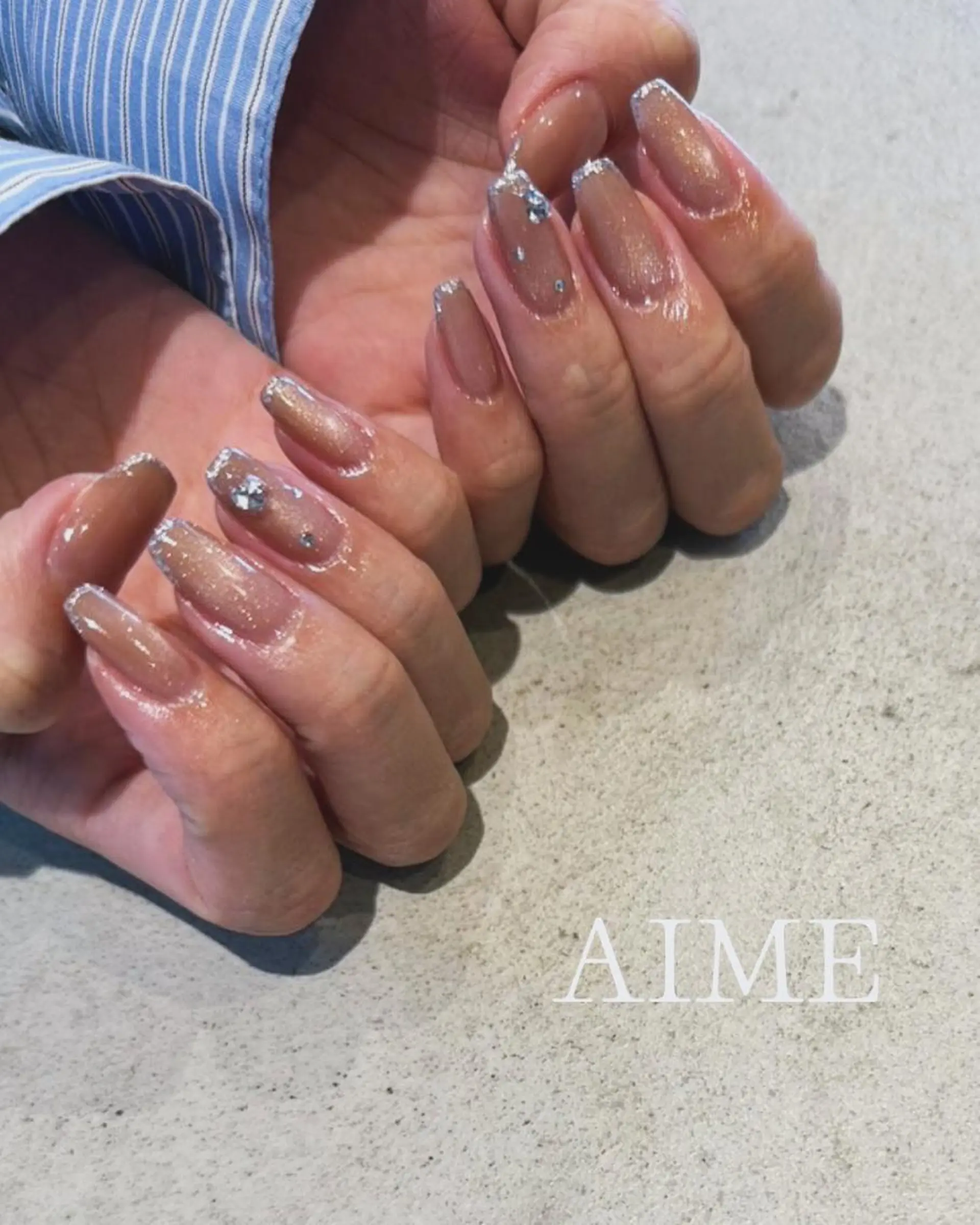 ネイル ハンドネイル AIME （momo）のネイルデザイン