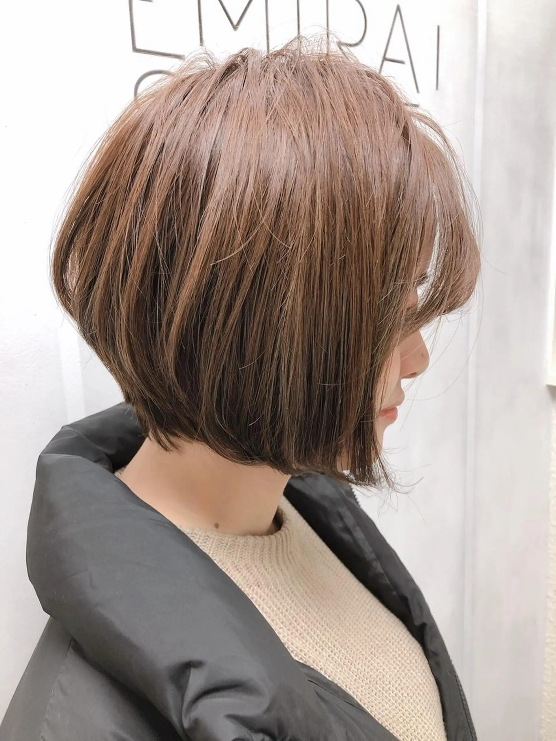 ショート カラー OAK溝の口 𖠋SHINYAのヘアスタイル