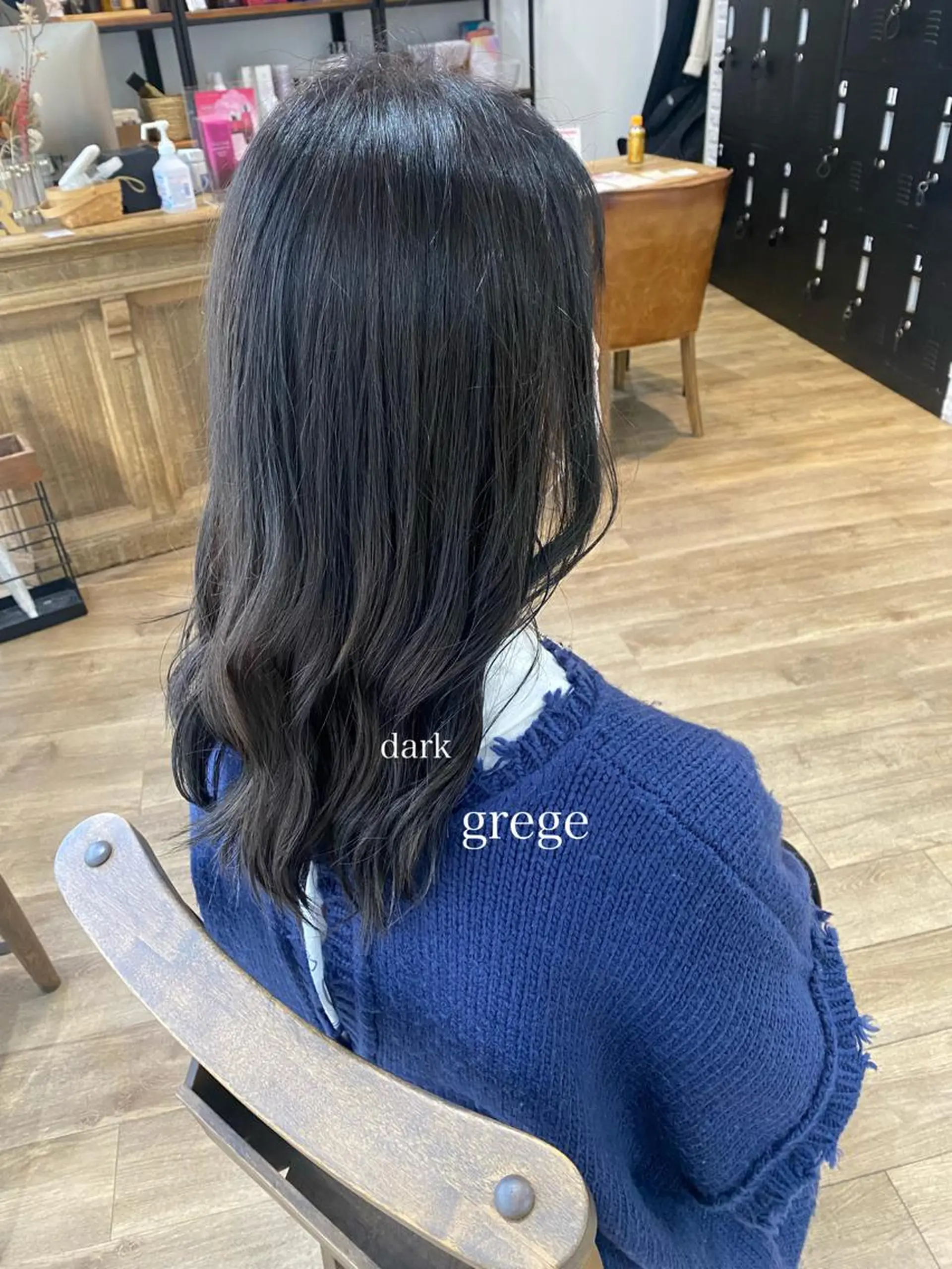 ミディアム カラー ヘアアレンジ あおい 🍒暖色カラーのヘアスタイル