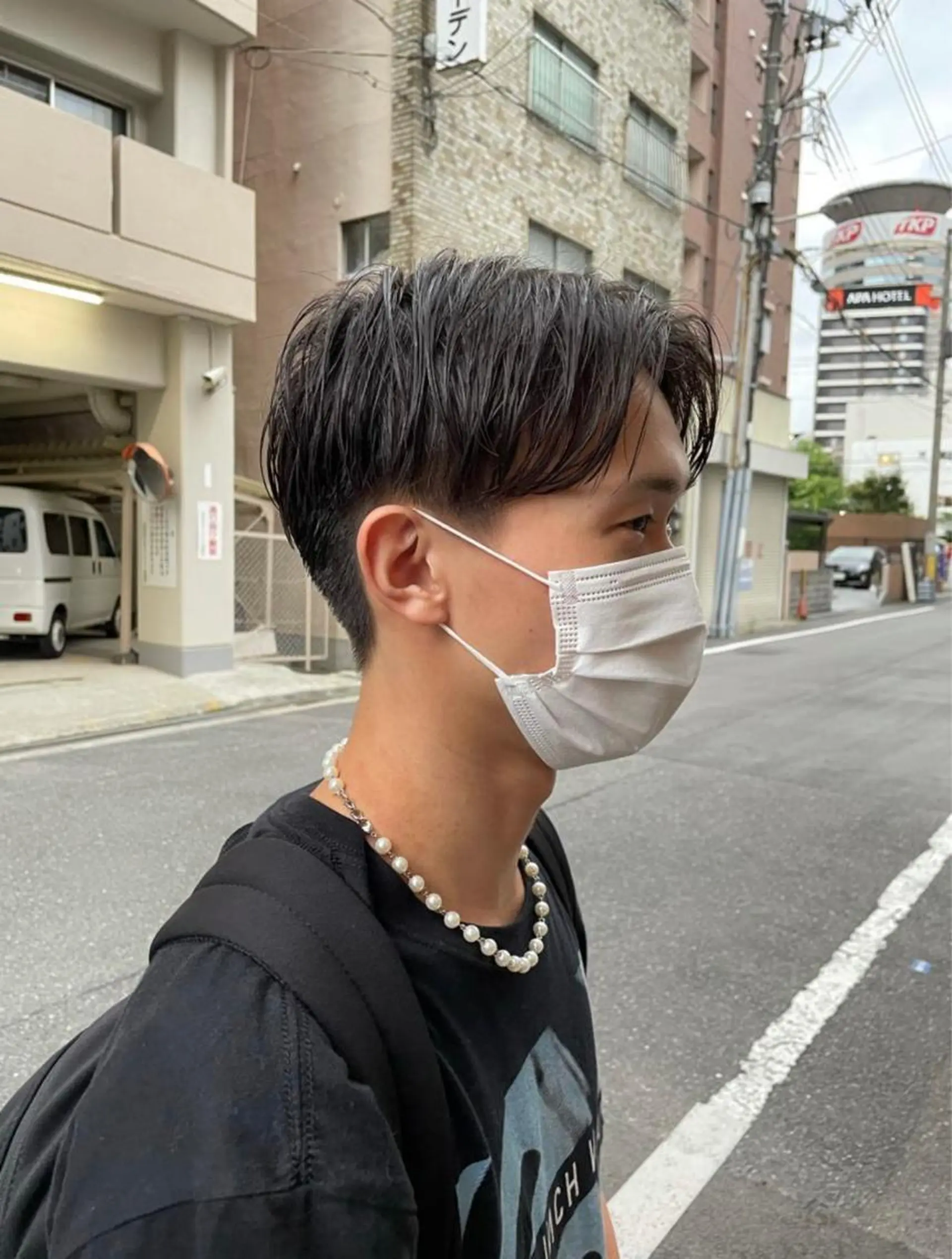 ショート メンズ 大阪メンズパーマ /ショート/らいのヘアスタイル