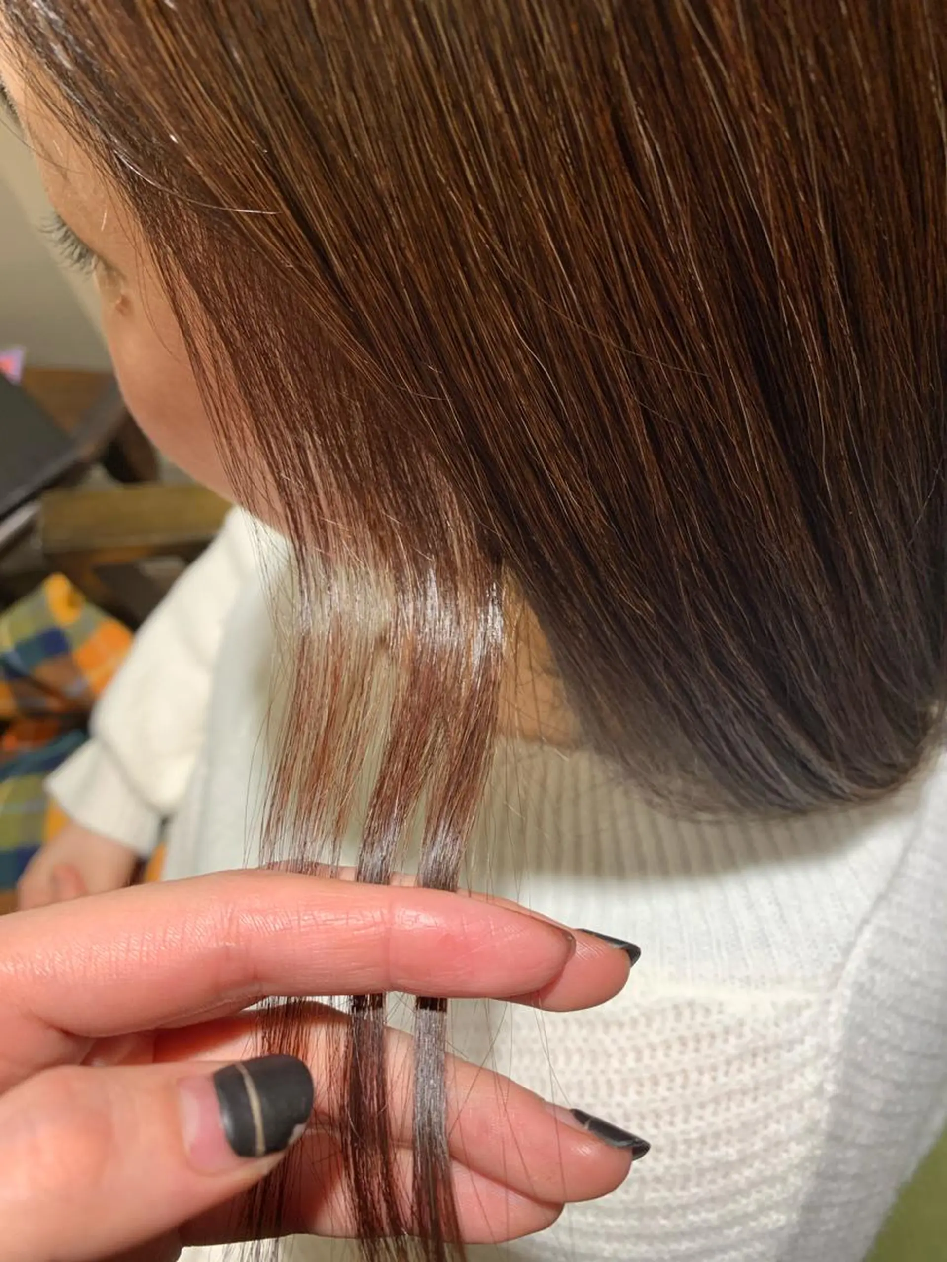 ミディアム カラー 韓国スタイル🇰🇷 annaのヘアスタイル