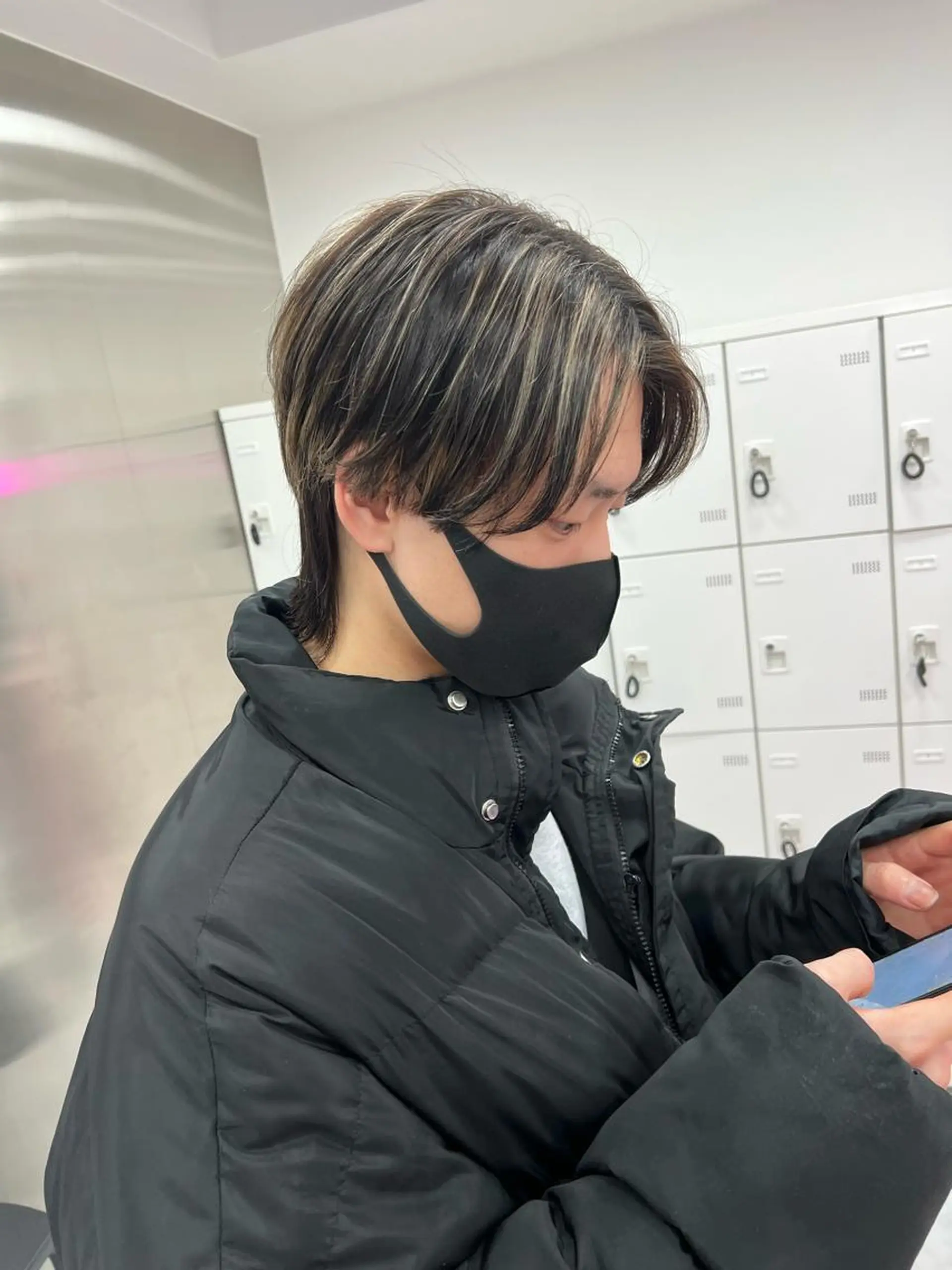 カラー メンズ men's特化 値段以上の仕上がりにのヘアスタイル