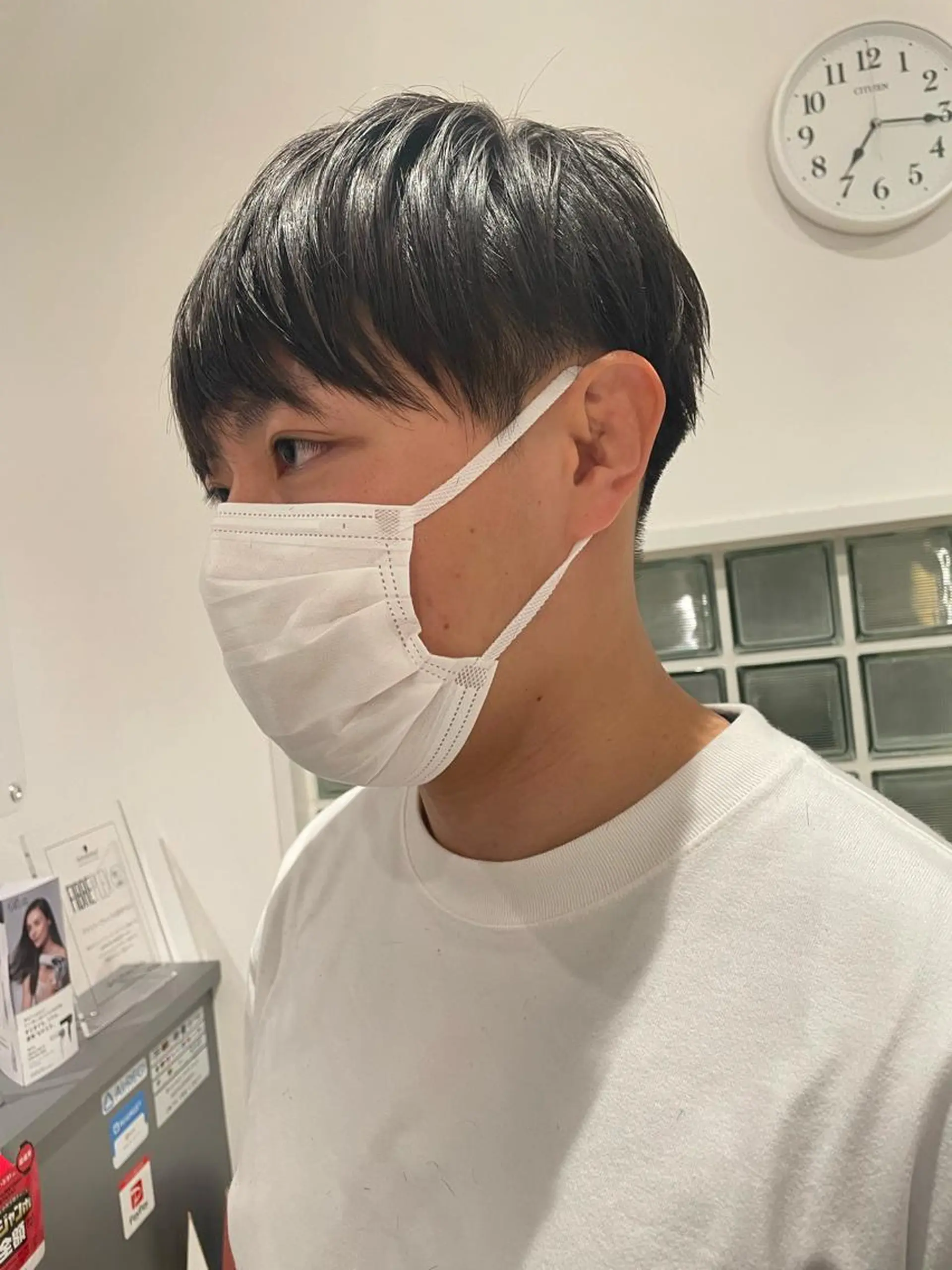 ショート メンズ 京都美容師 塩のヘアスタイル