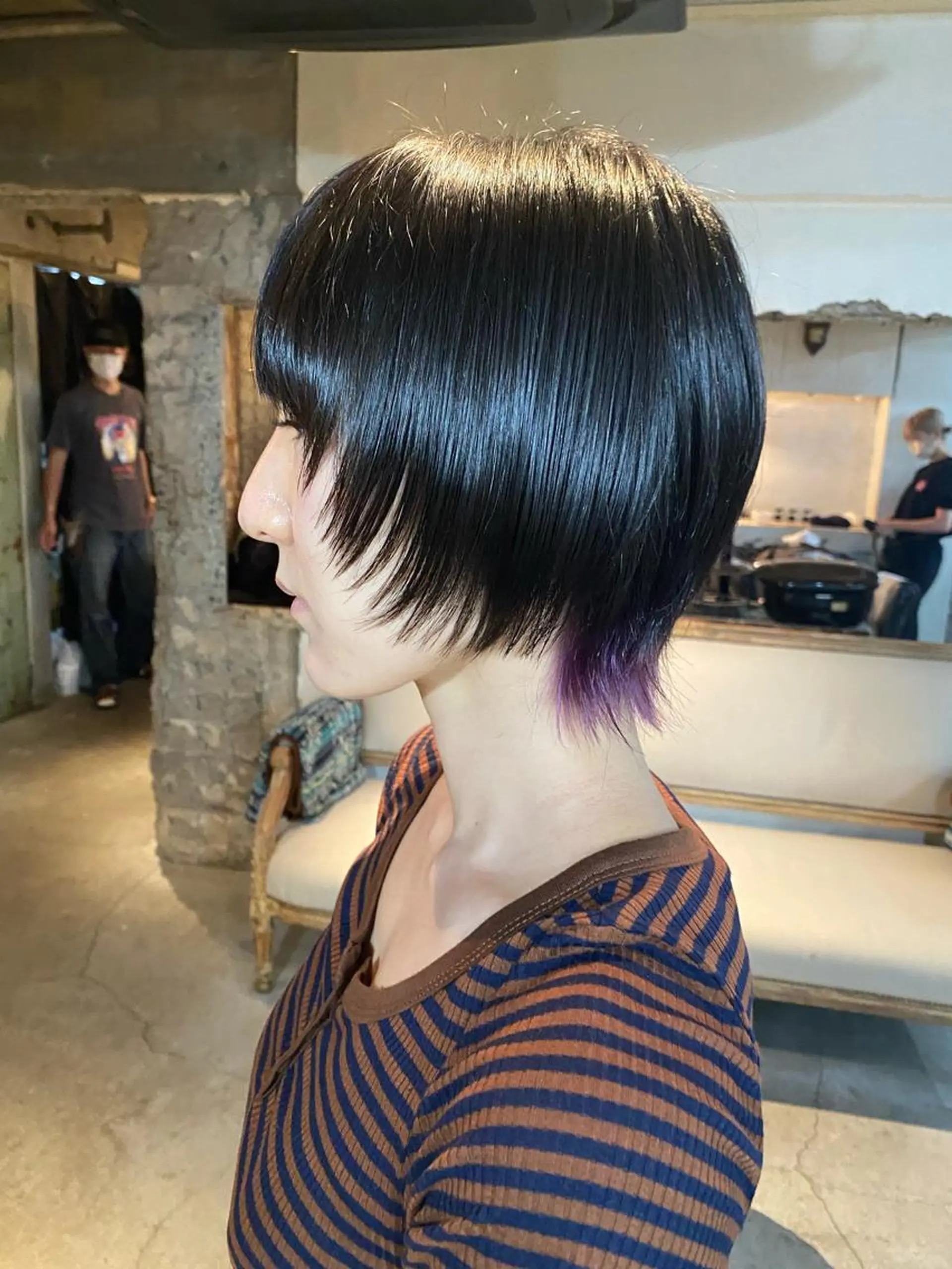 ミディアム カラー お任せヘア☘️☘️ 及川渚のヘアスタイル