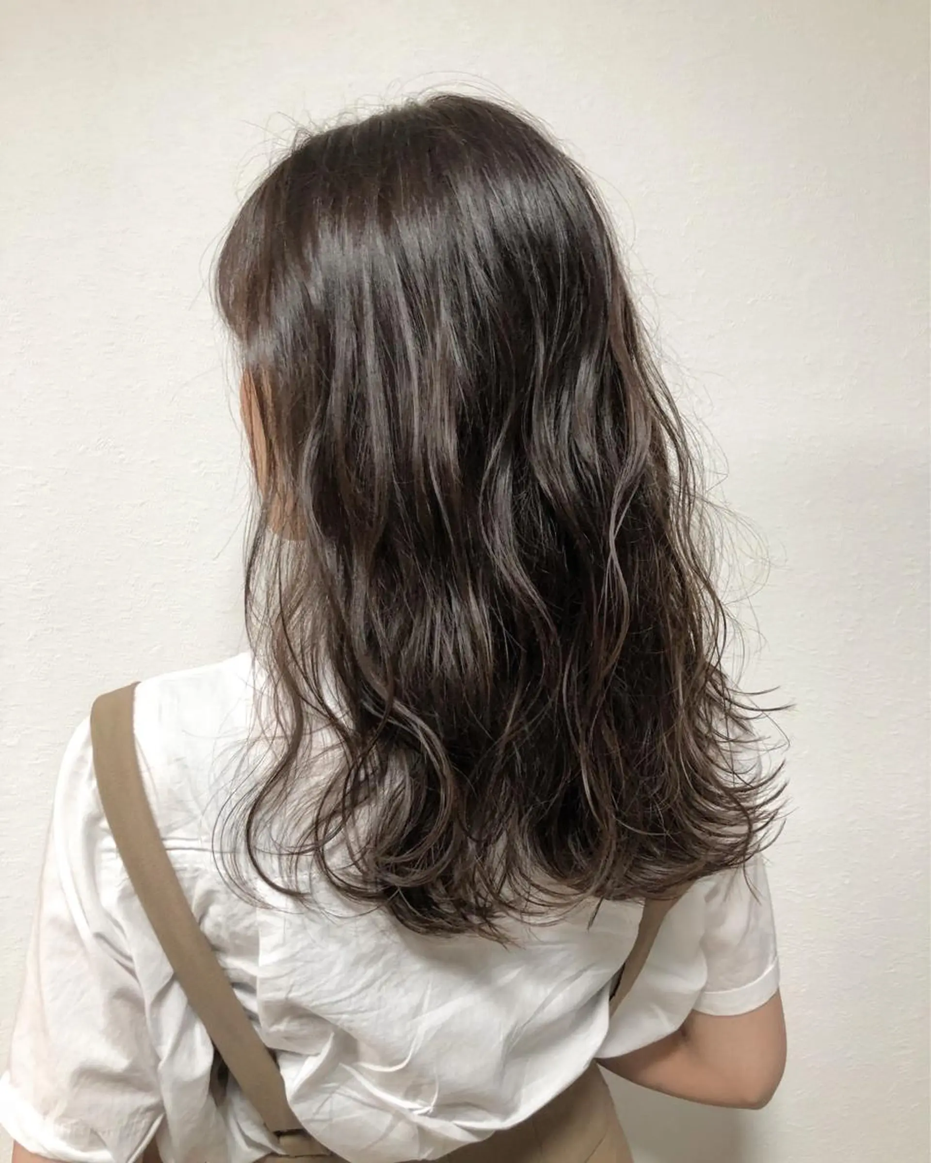 ロング カラー 透明感カラー グレージュ TAKU 美容師のヘアスタイル
