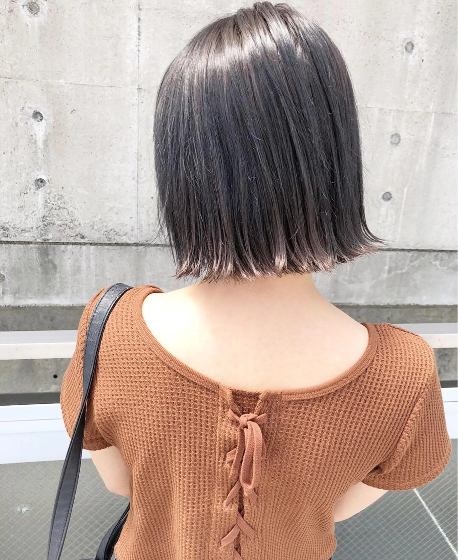 ショート 顔まわり／髪質改 善／白髪ぼかし／中山のヘアスタイル