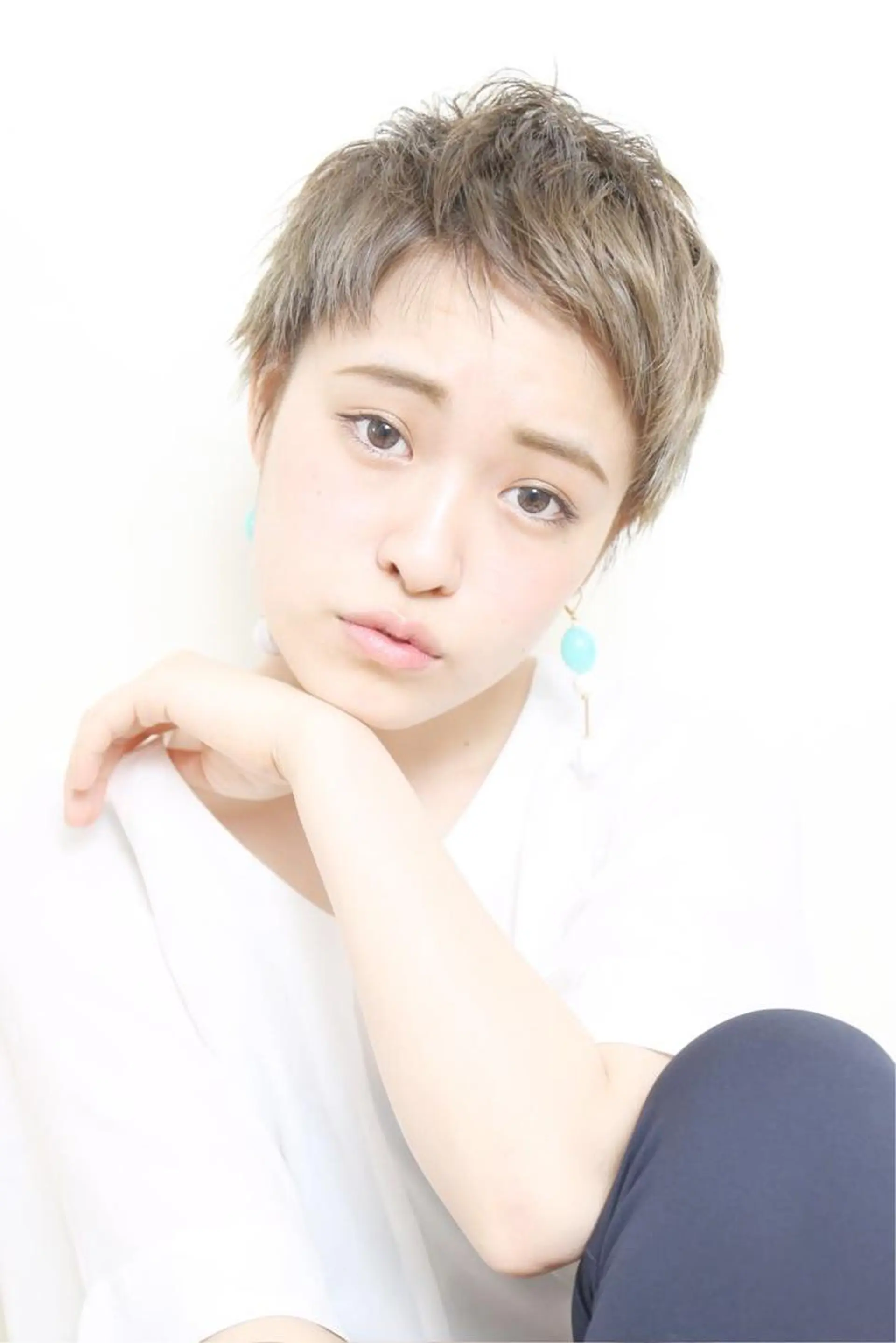 ショート ベリーショート シャギー ショートヘア 出川 隆洋のヘアスタイル