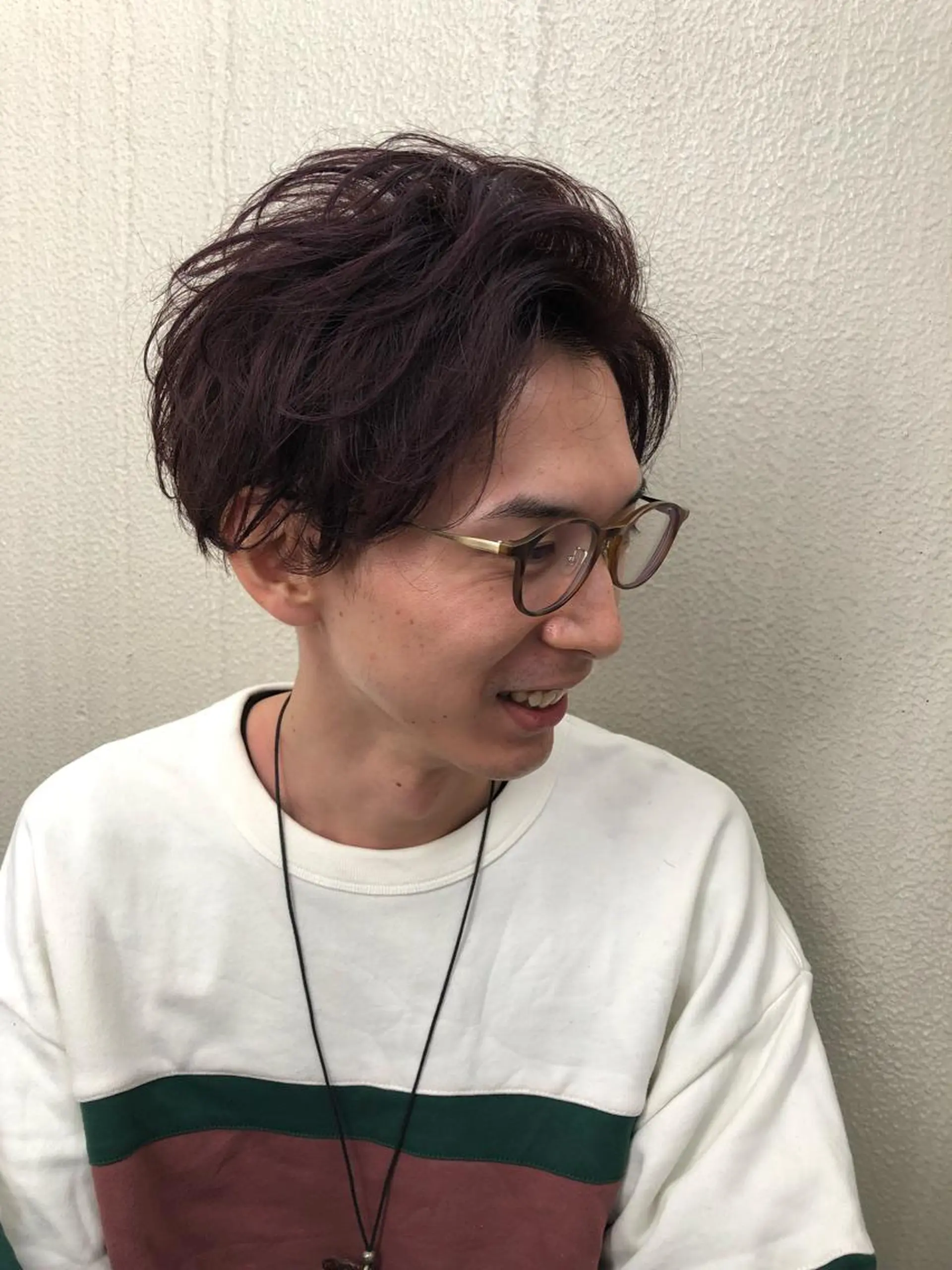 パーマ メンズ カット パーマ 森本裕/オーナー/ スパイラルパーマのヘアスタイル