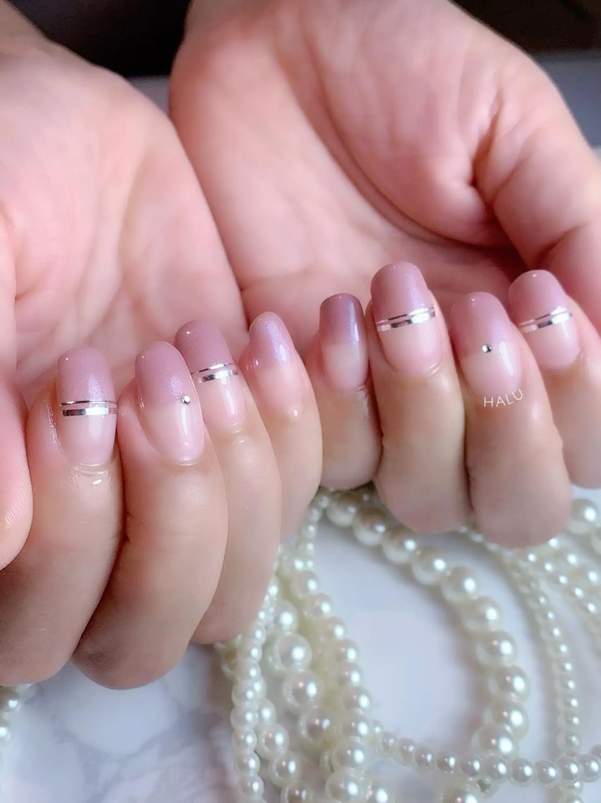 ネイル ピンク HALU ハルのネイルデザイン
