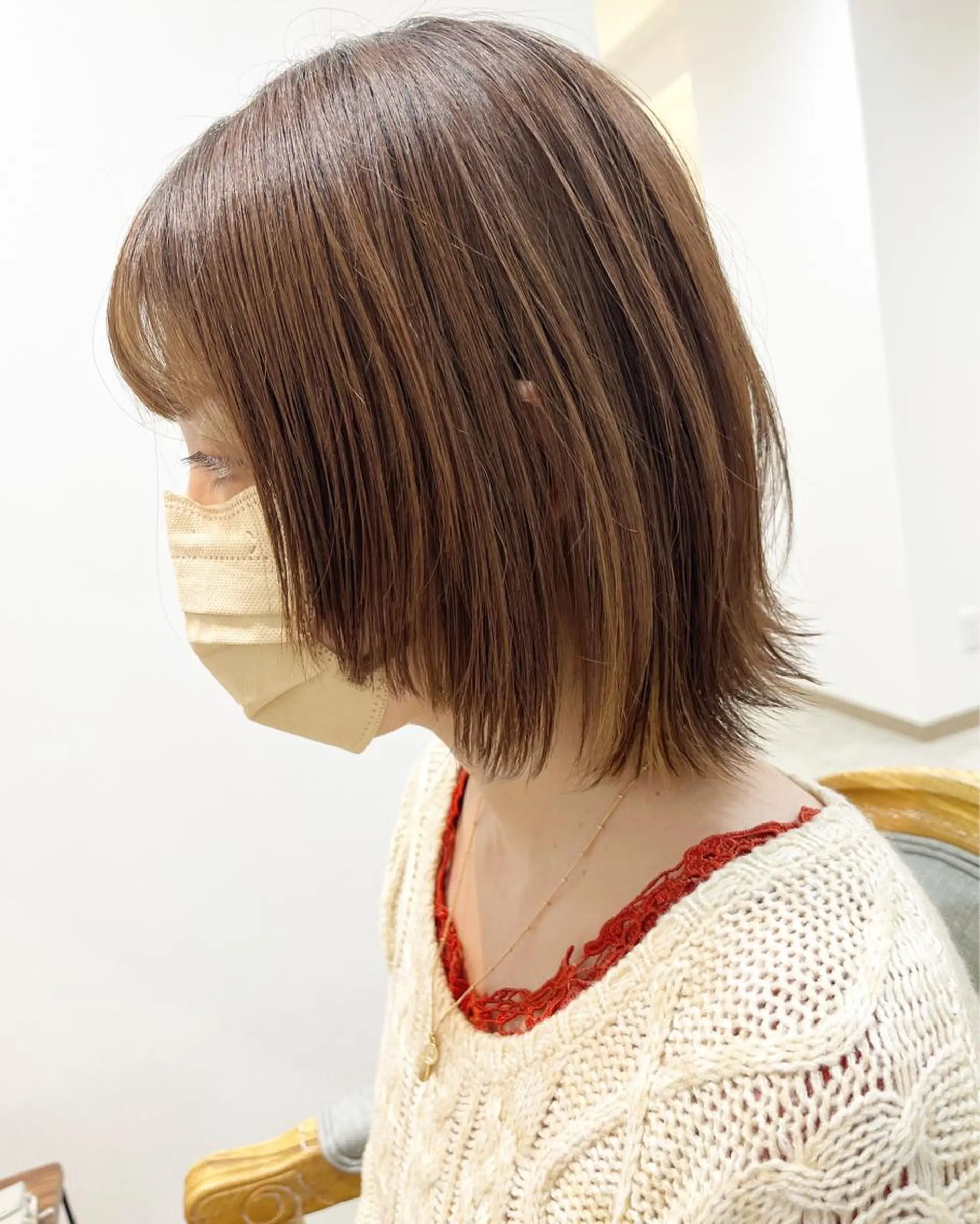ミディアム ウルフカット ショート&ボブ井上 菜樹のヘアスタイル
