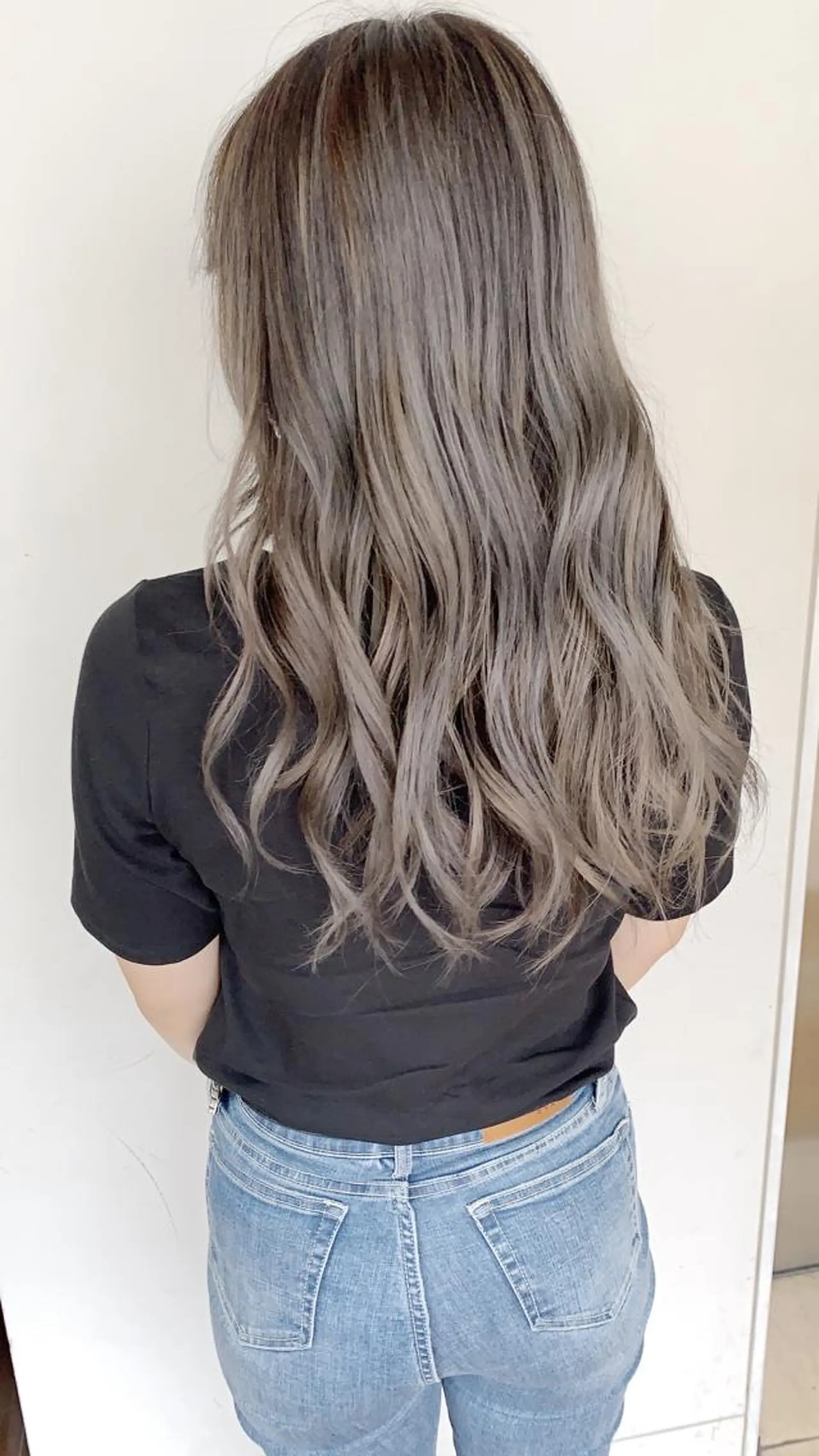 ロング レイヤーカット 心斎橋なんば 大野竜輝のヘアスタイル