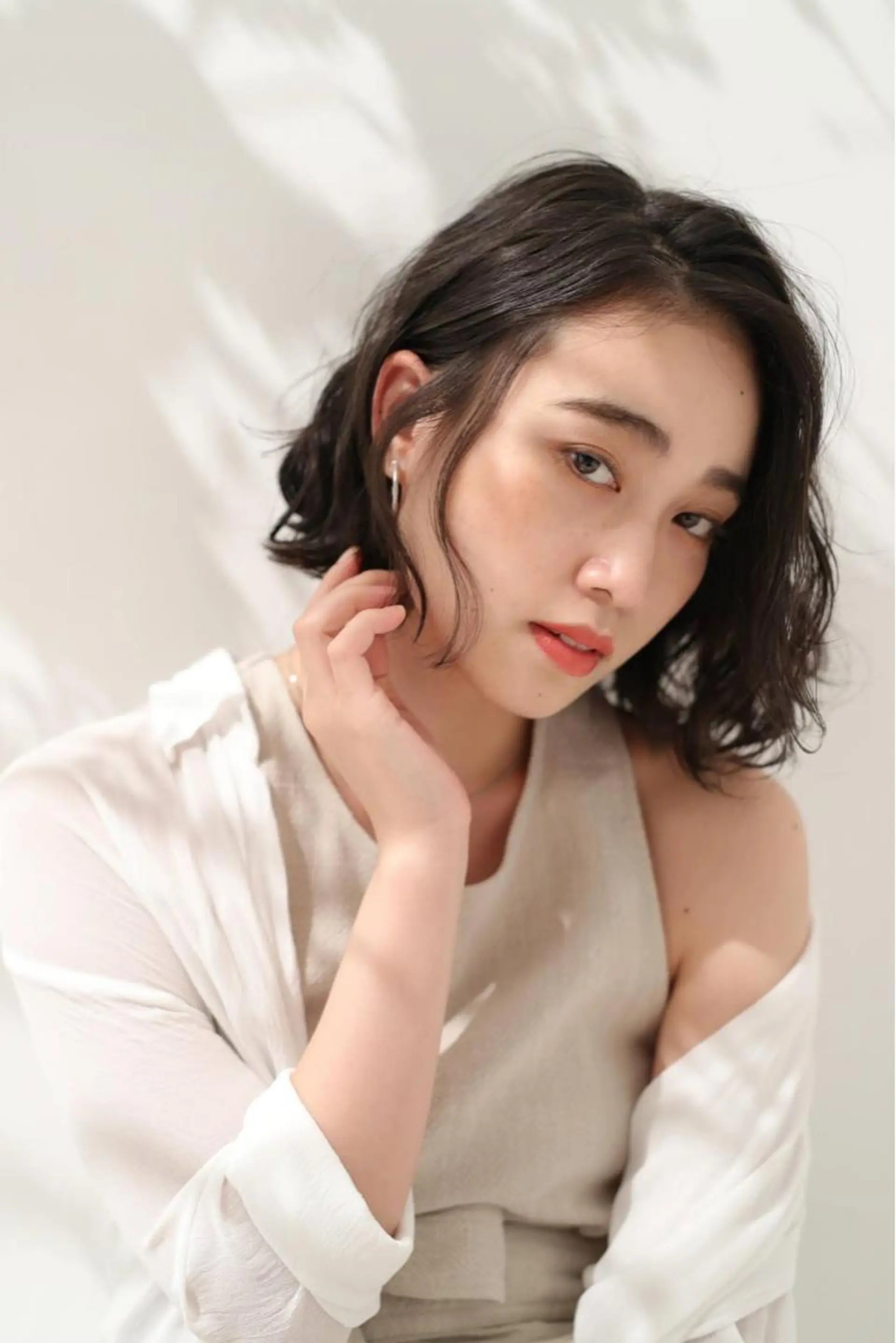 ミディアム 🫧艶髪カラー🫧 森本くるみのヘアスタイル