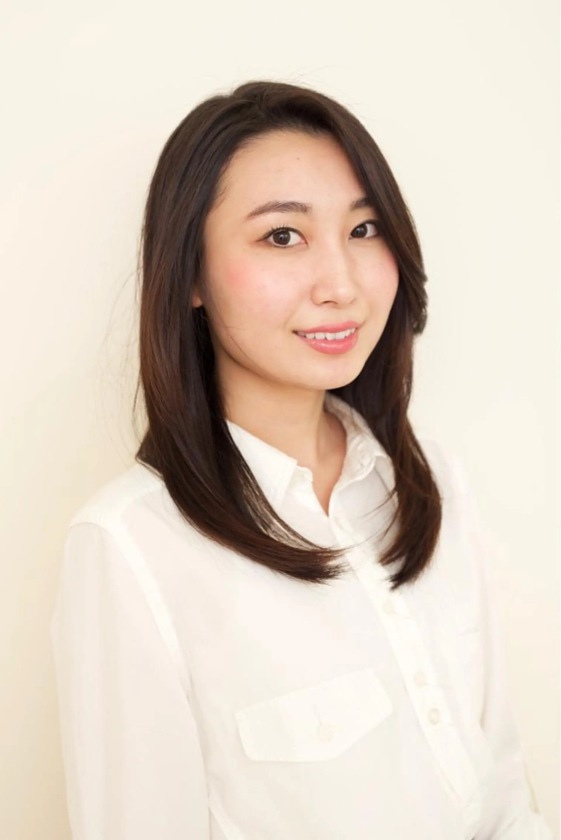 ミディアム セミロング タジマ ヤスヒサのヘアスタイル