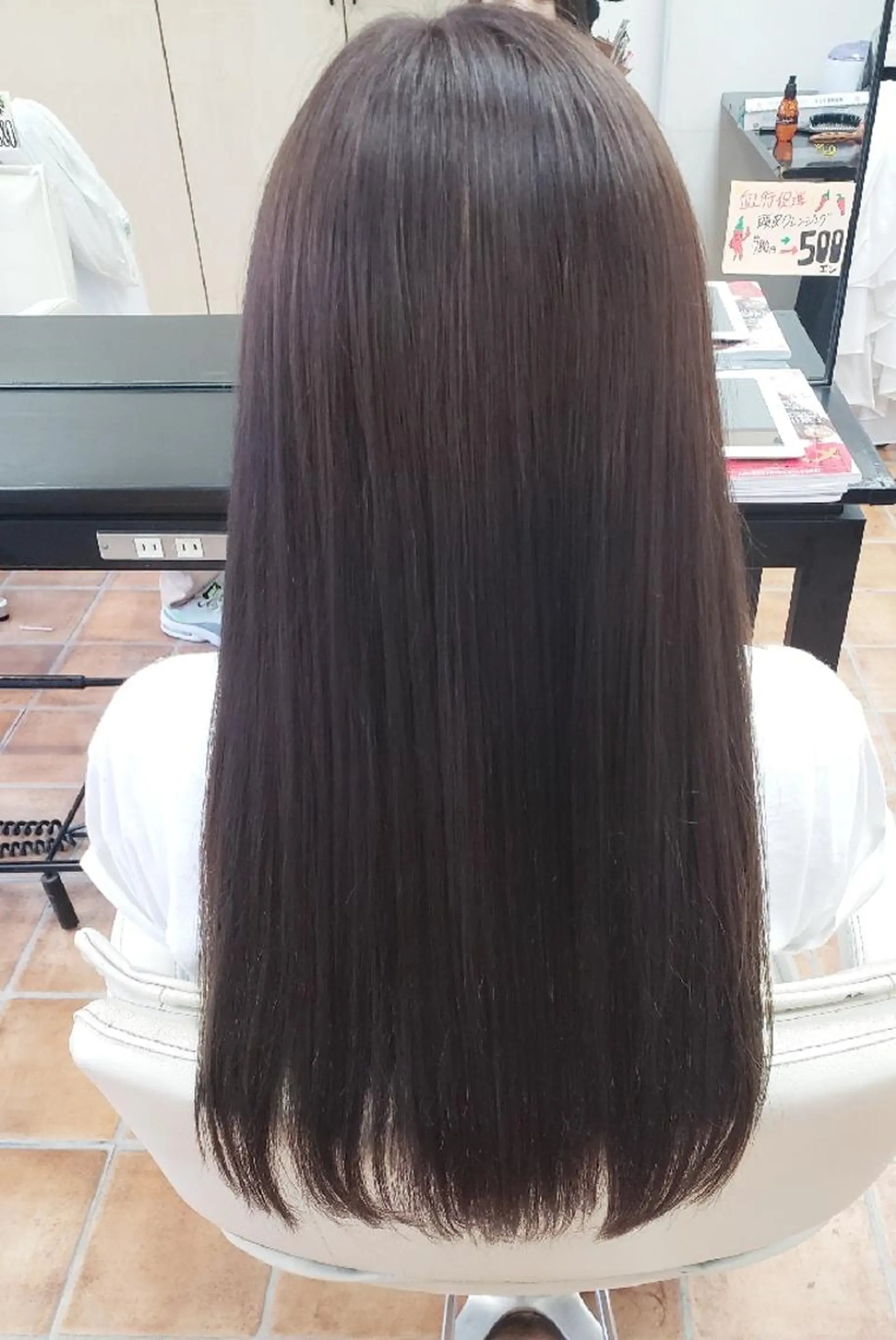 ロング カラー カット ヘアカラー 💜𝑳𝑼𝑵𝑨 🌻母良田愛美🌻のヘアスタイル