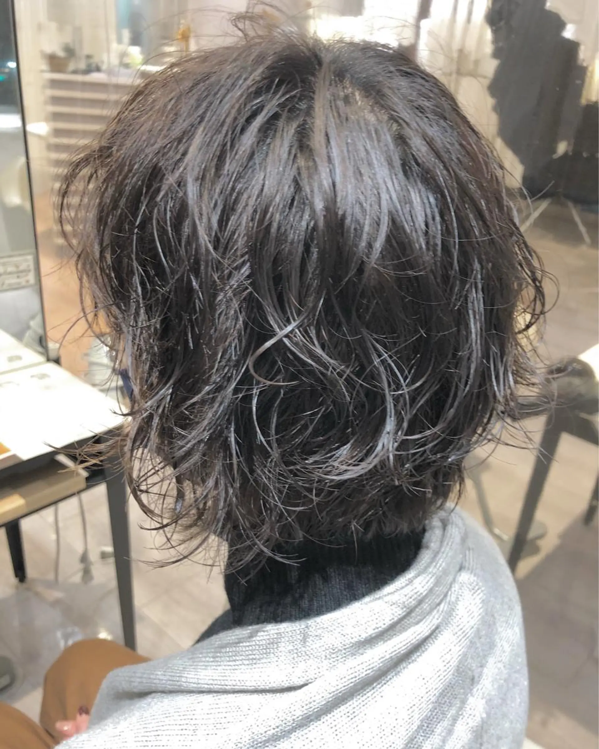 ショート パーマ 美髪矯正/渡辺 りんのヘアスタイル