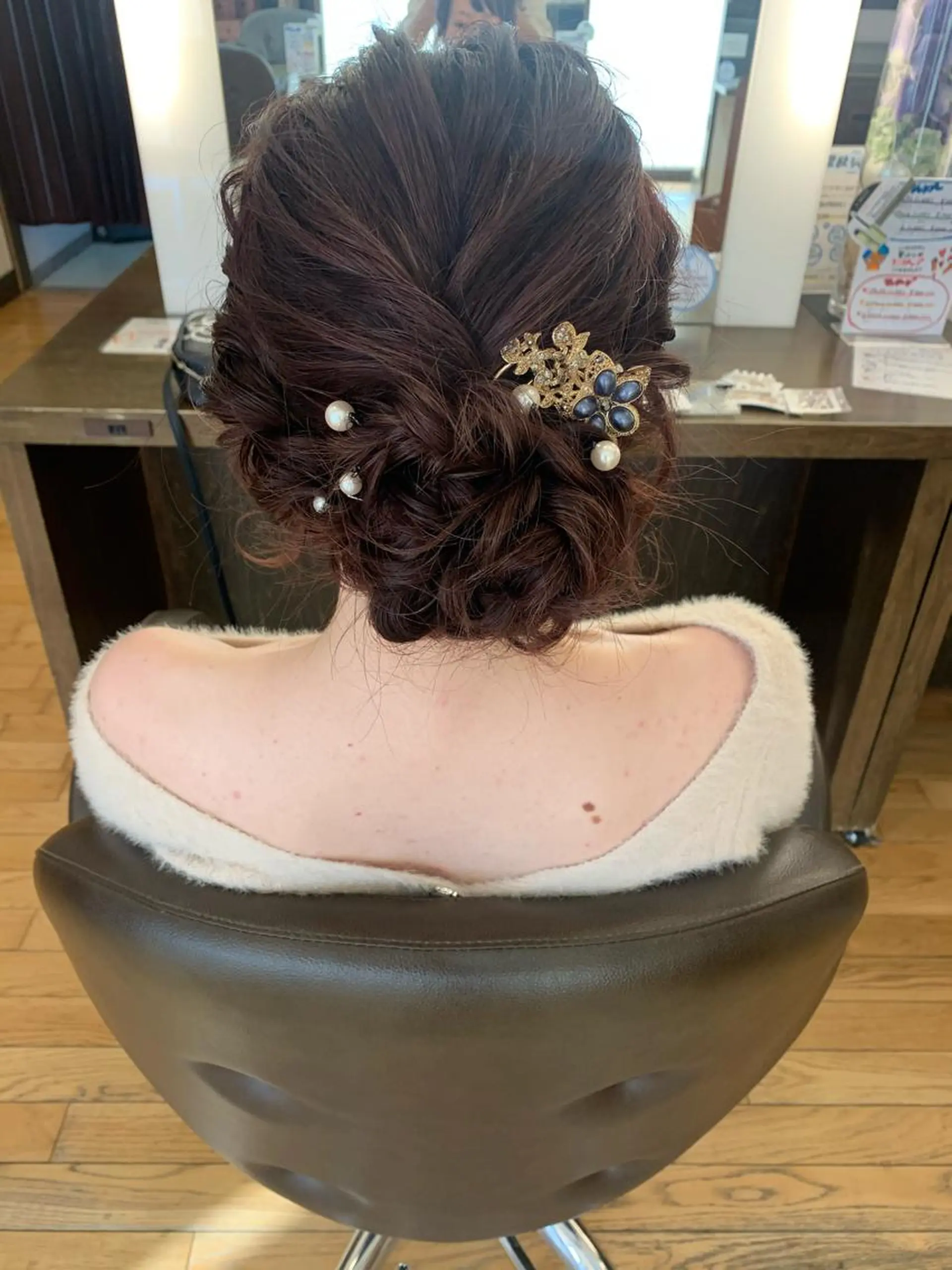 ロング ヘアアレンジ 齊藤 衣梨佳のヘアスタイル