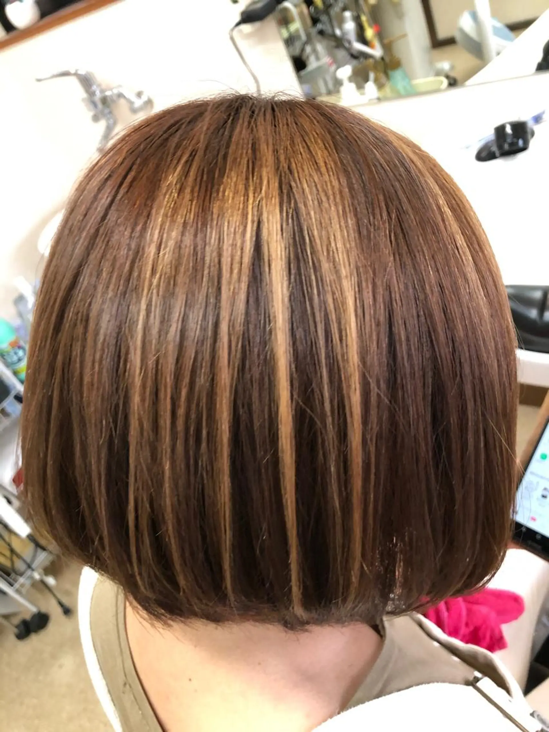 ショート カラー ヘアカラー 石塚 浩のヘアスタイル
