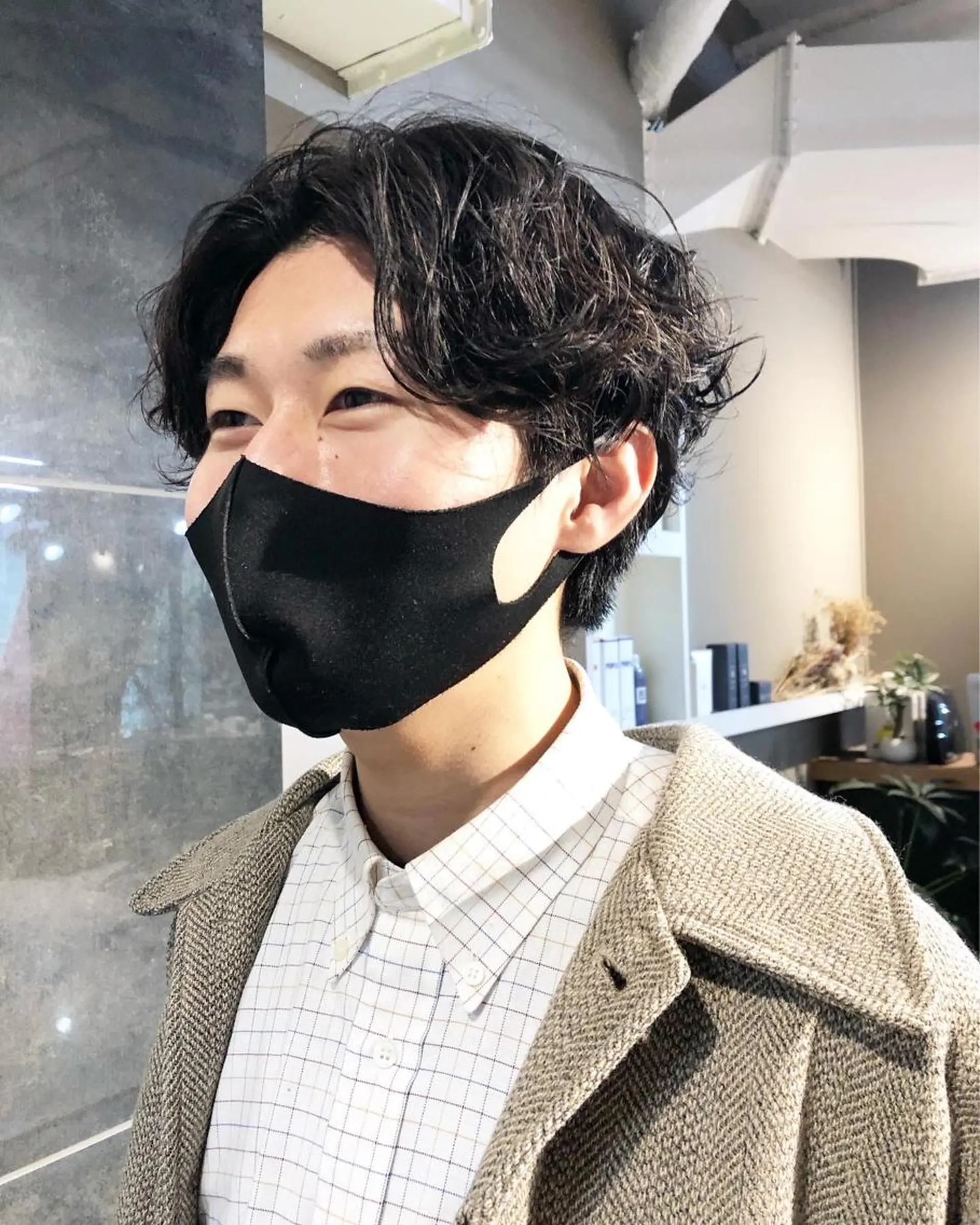 パーマ ヘアアレンジ メンズ カット パーマ トリートメント ヘアセット メンズ特化✂️栗原 侑也のヘアスタイル